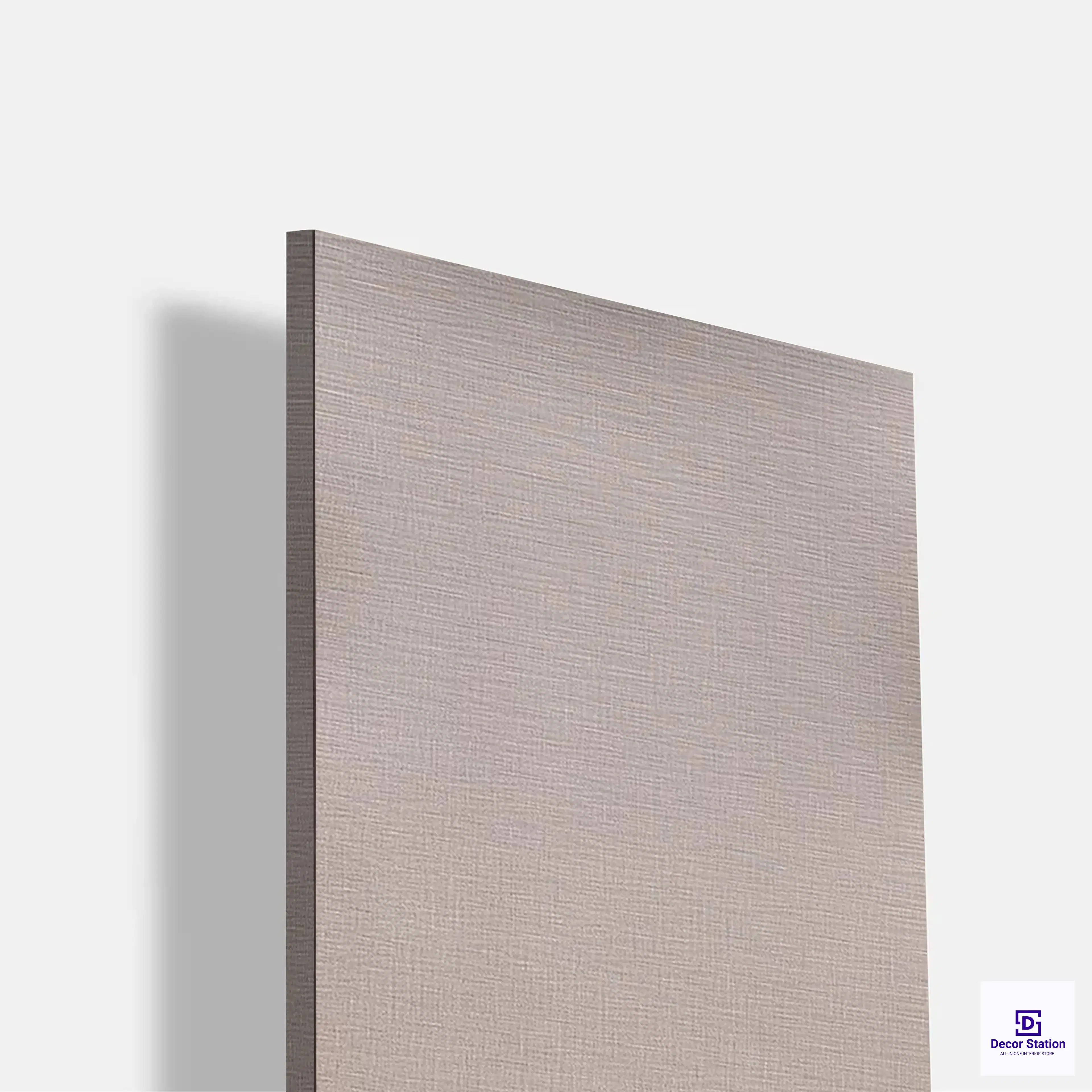 Matte 413343-L Greige Solid Fabric Texture Laminate (8x4 Feet, 1mm) | LM-54253-B-0