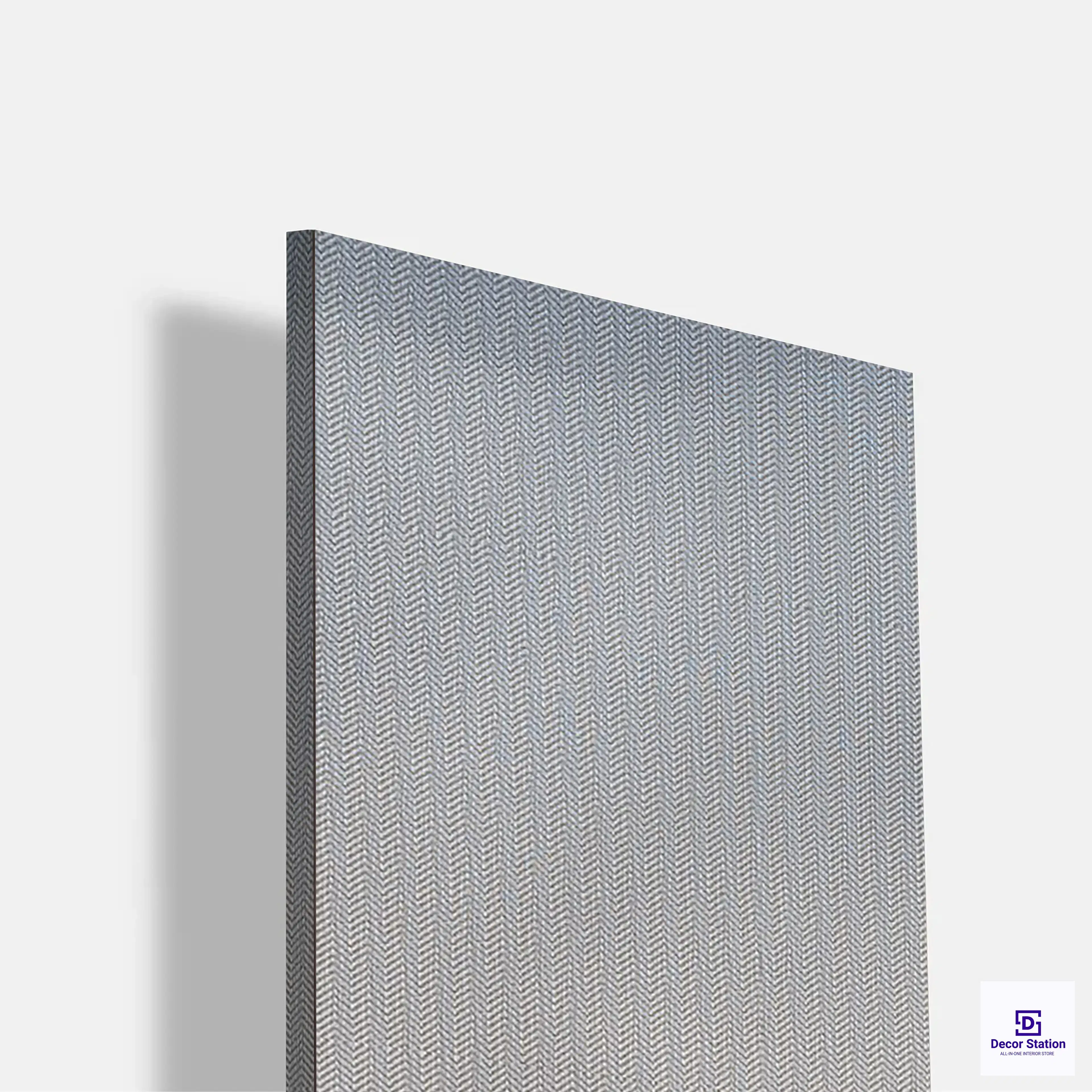 Texture CANE-324-$-2 Blue Grey Herringbone Cane Laminate (8x4 Feet, 1mm) | LM-54286-B-0