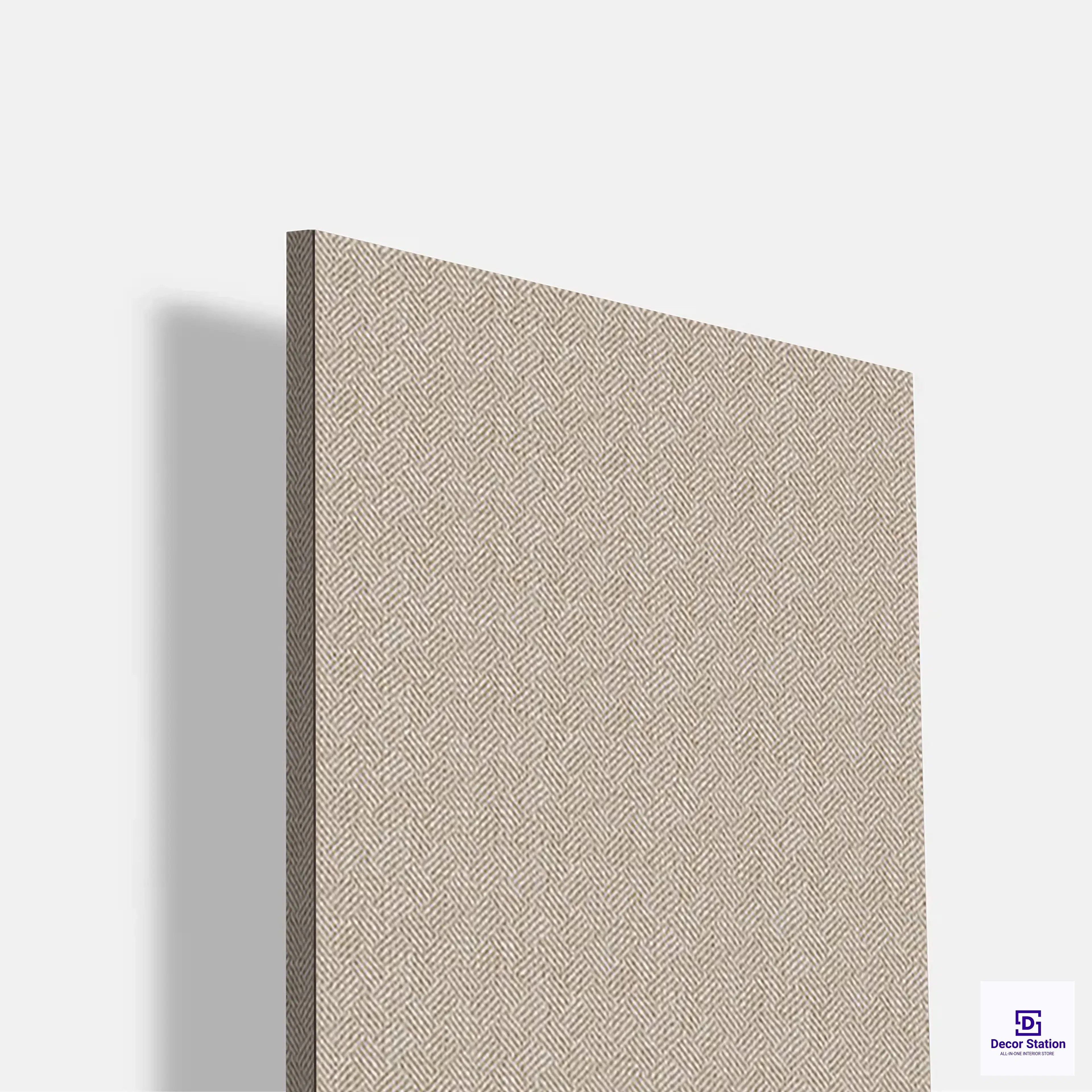 Texture CANE-332-$-2 Beige Herringbone Cane Laminate (8x4 Feet, 1mm) | LM-54292-A-0
