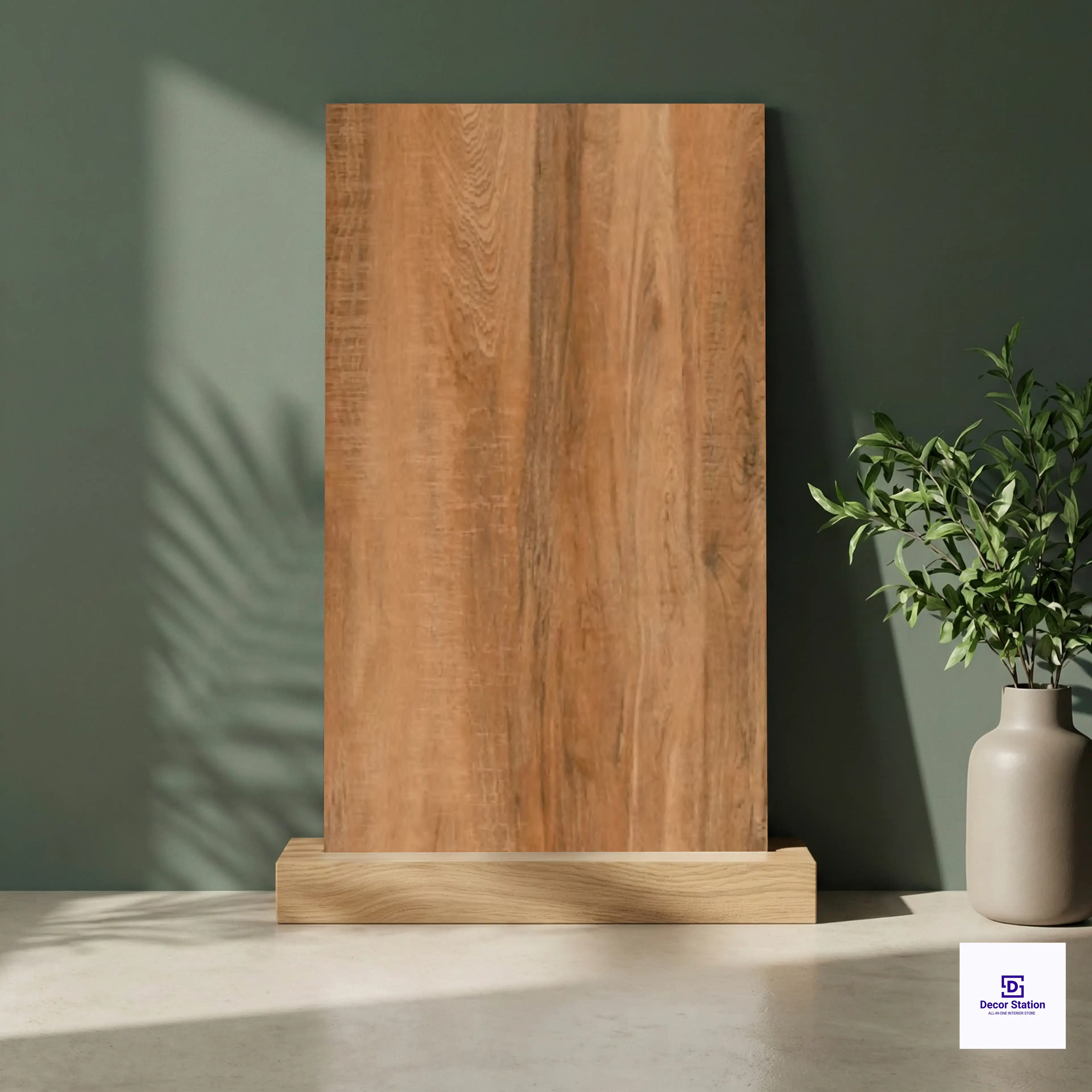 Terra Wood Brown Wood Look Lappato 2x4 ft 8mm tile | TL-52910-A-0