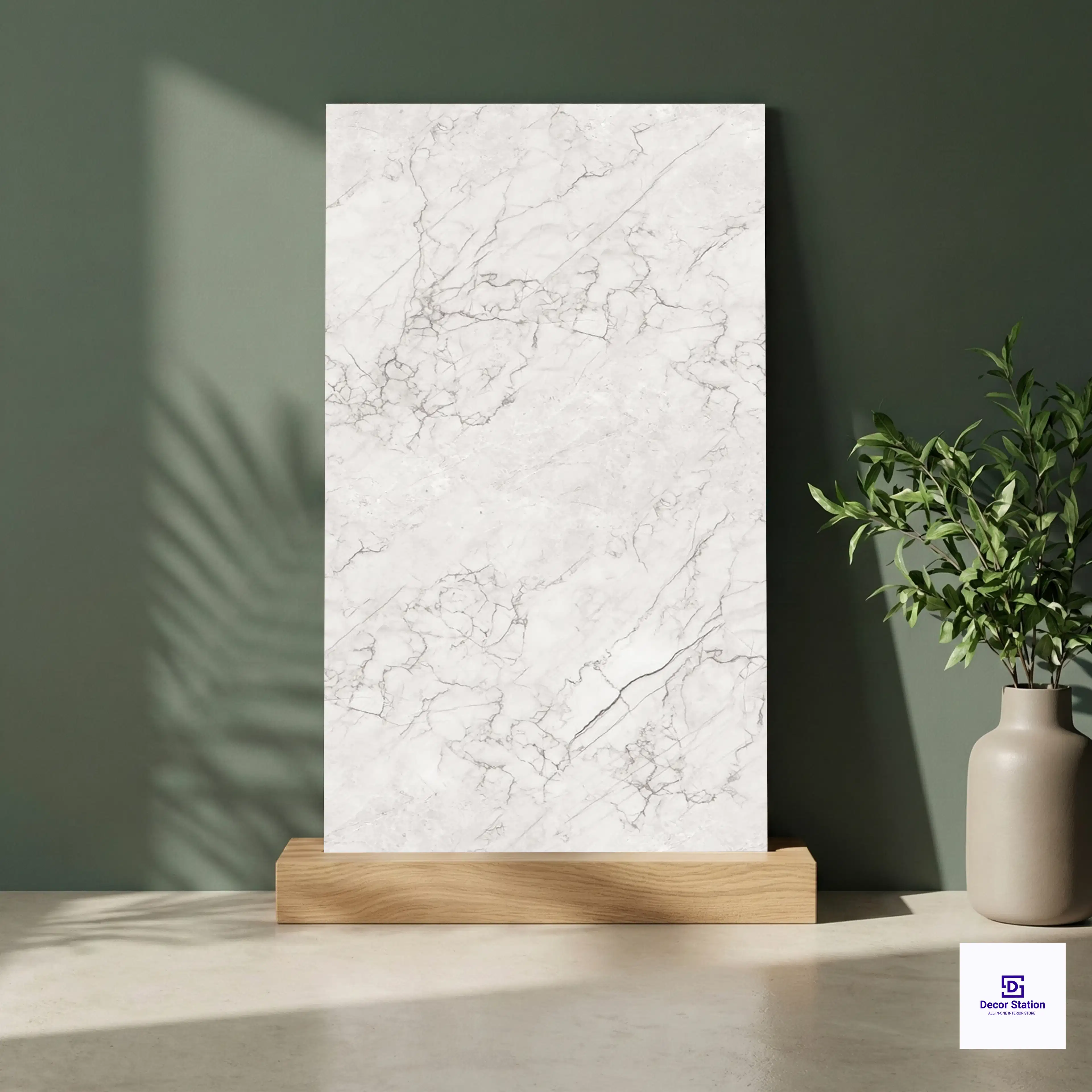 Viviana Pearl Marble Look Polished Endless 2x4 ft 8mm tile | TL-52923-A-0
