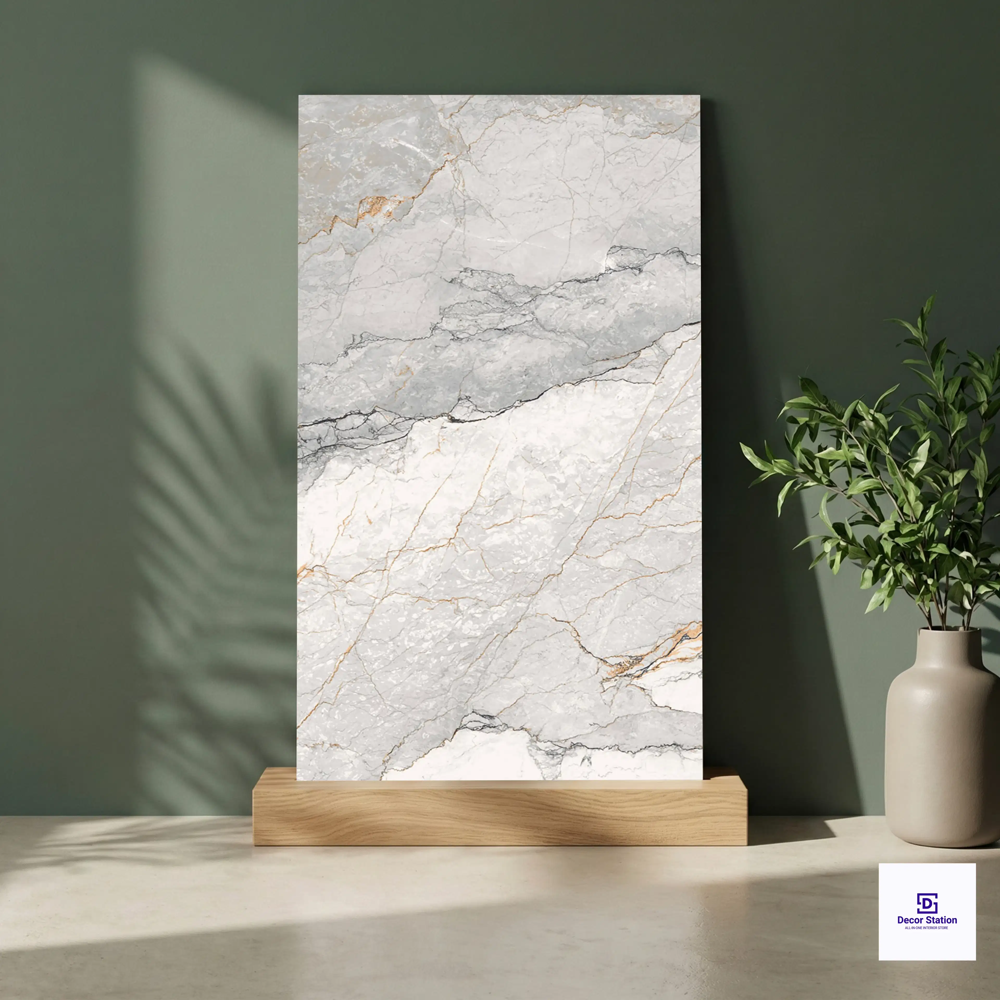 Acron Crema Endless Marble Look Rocker Endless 2x4 ft 8mm tile | TL-52928-A-0