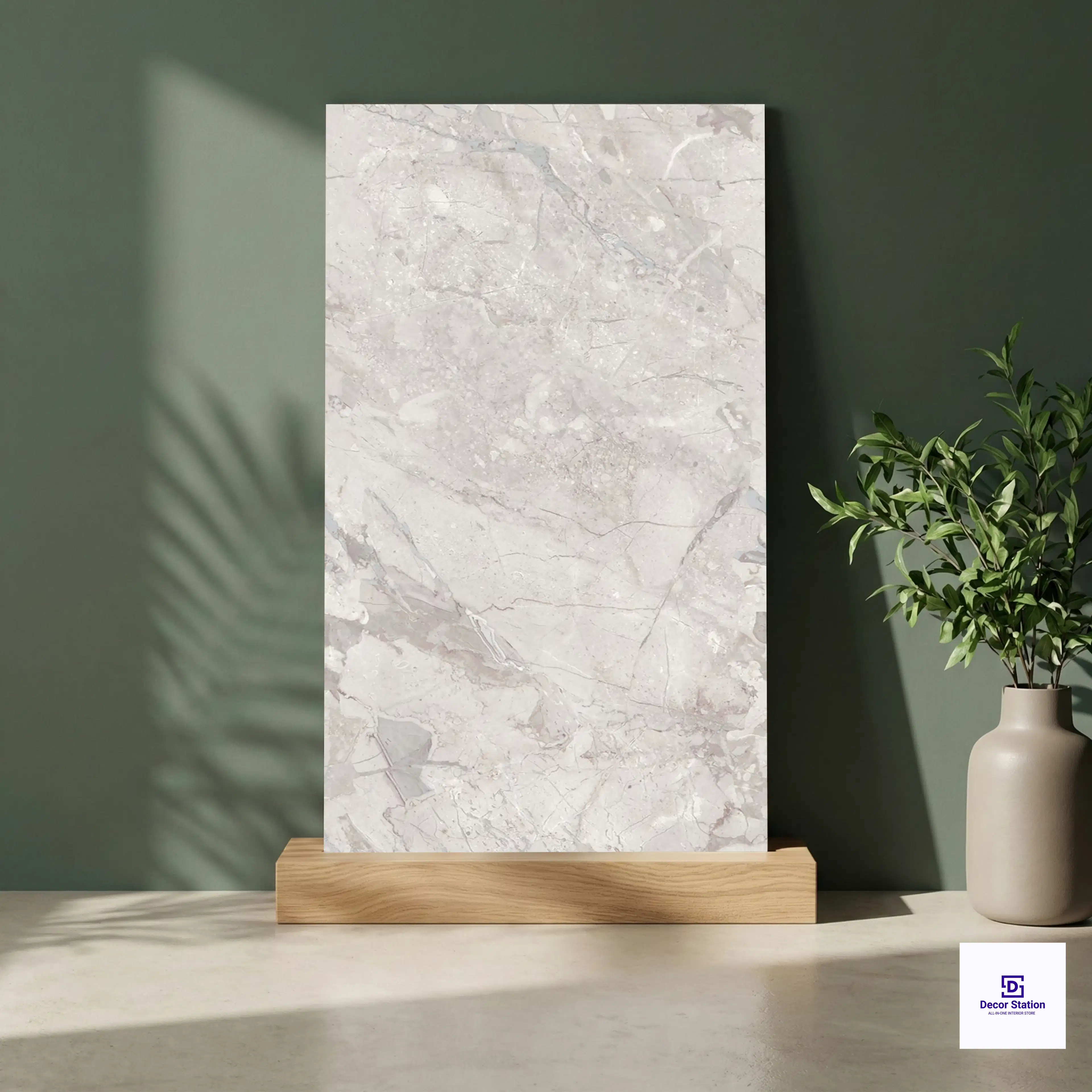 Rio Grey Marble Look Rocker Endless 2x4 ft 8mm tile | TL-52930-A-0