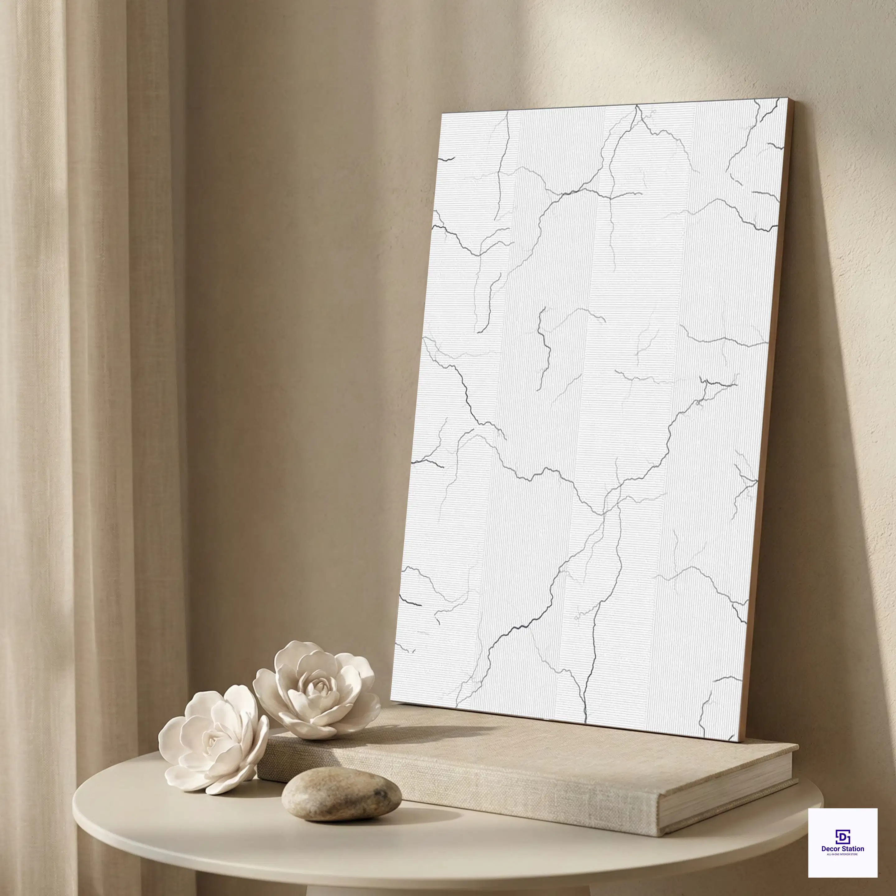 CS_2801_LT Marble Veins Look Glossy 1x1.5 ft 7.5 mm Wall Tile | TL-53003-A-0