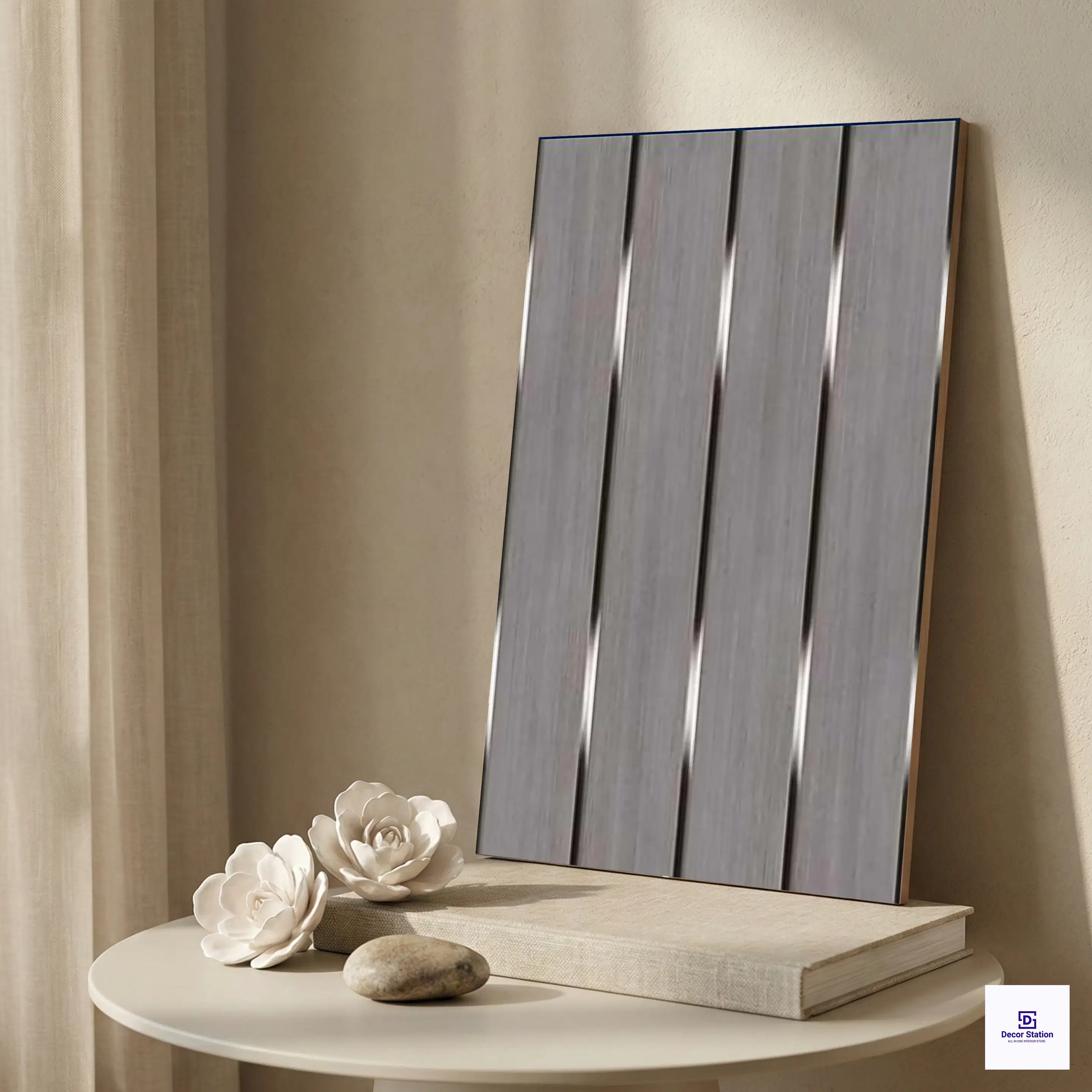 5523-DK Metallic Grey Carving 1x1.5 ft 7.5 mm Wall Tile | TL-53020-A-0