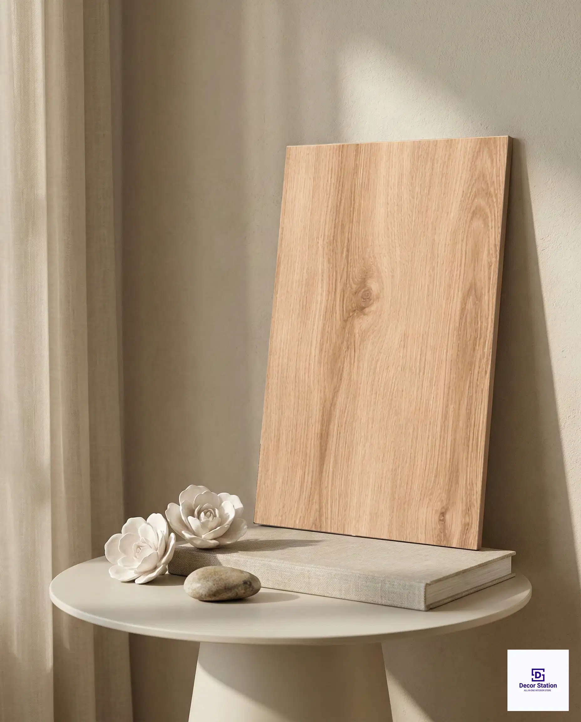 Perla Wood Wood Look Matte Vitrified 2x2 ft 8.5mm Tile | TL-53069-A-0