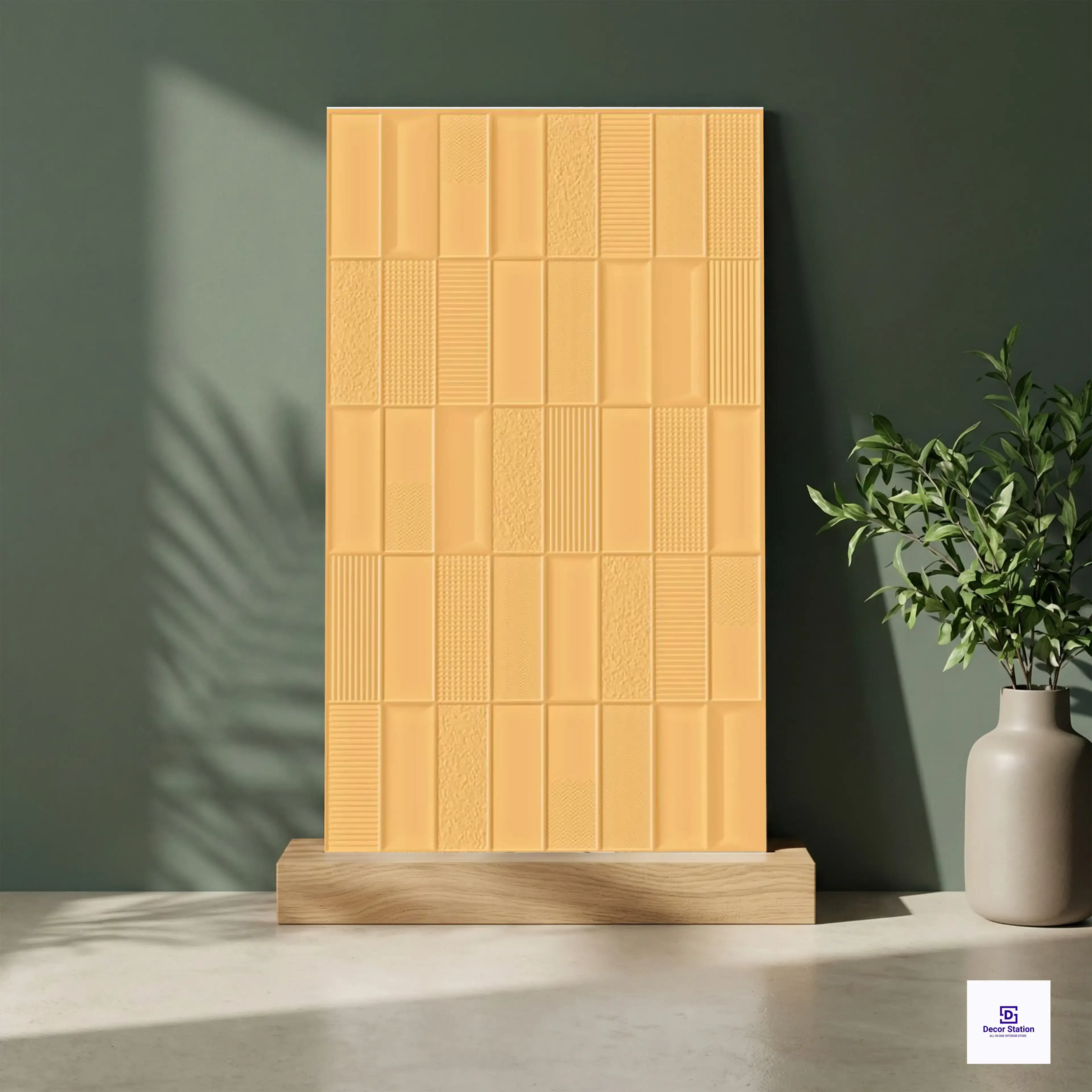 Crest Belegia Ocra Plain Matt Full Body Vitrified 2x4 ft 9mm Tile | TL-53351-E-0