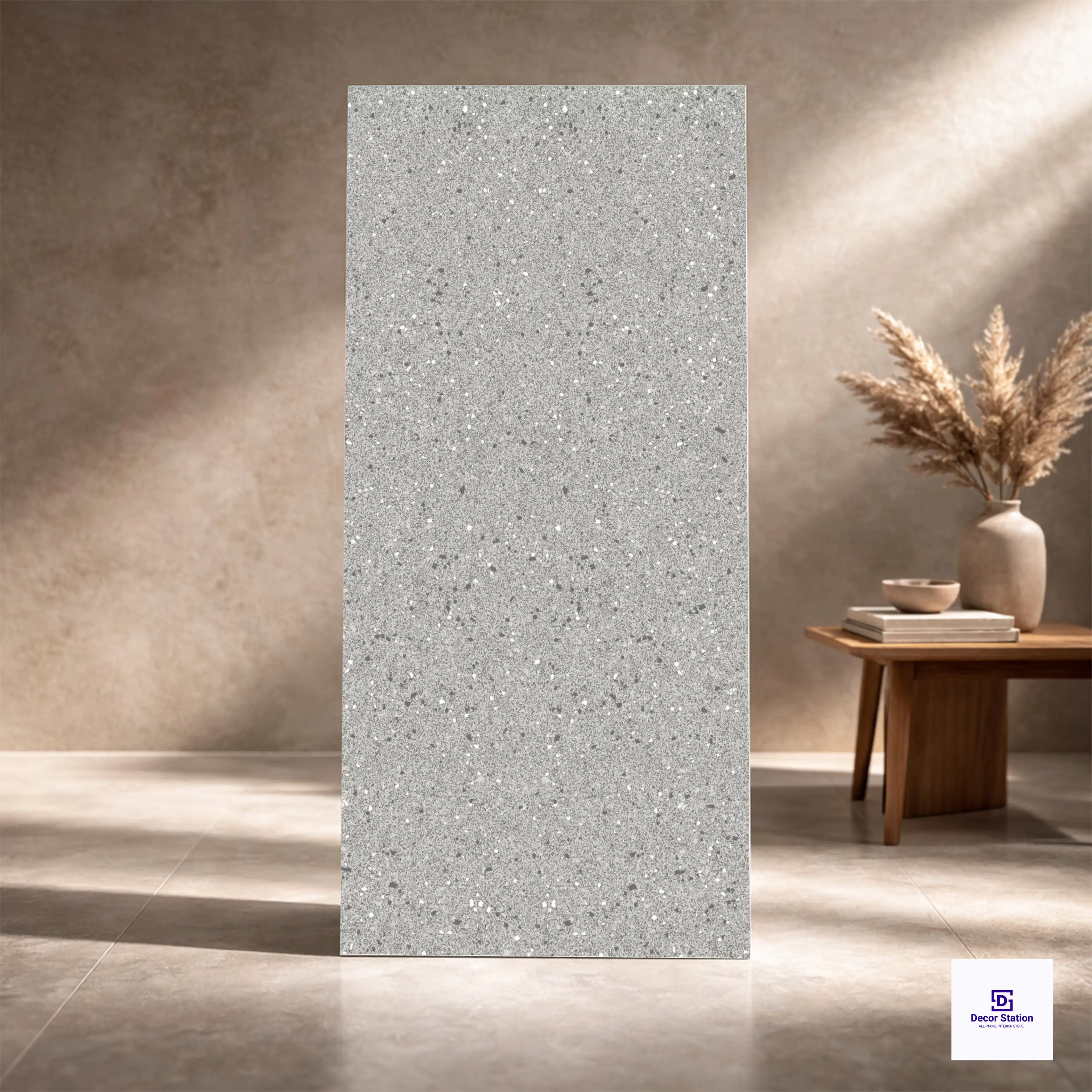 Flake Crest Pluto Flake Matt Full Body Vitrified 2x4 ft 9mm Tile | TL-53369-G-0