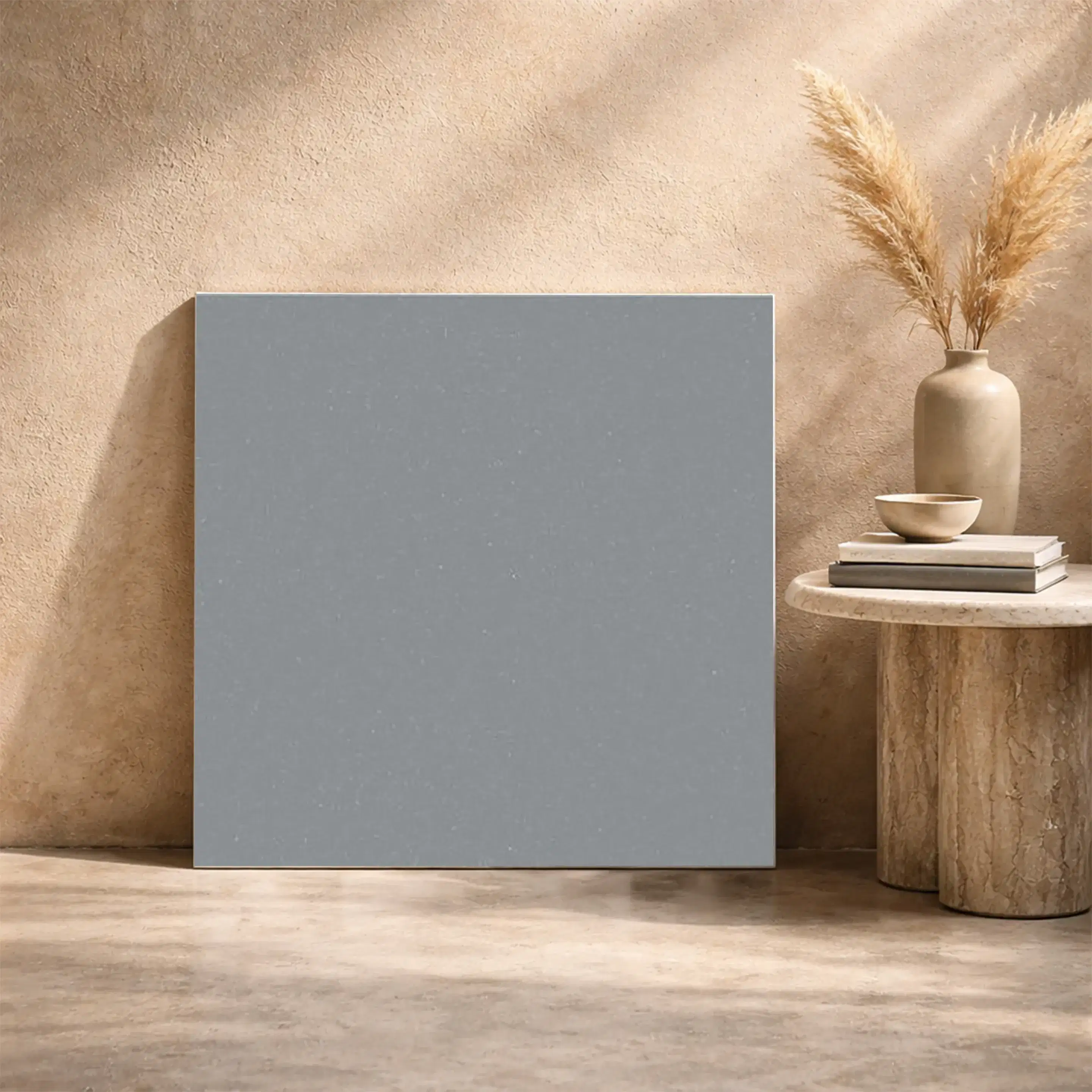 Genesis Gris Plain Matt Full Body Vitrified 2x2 ft 9mm Tile | TL-53384-E-0
