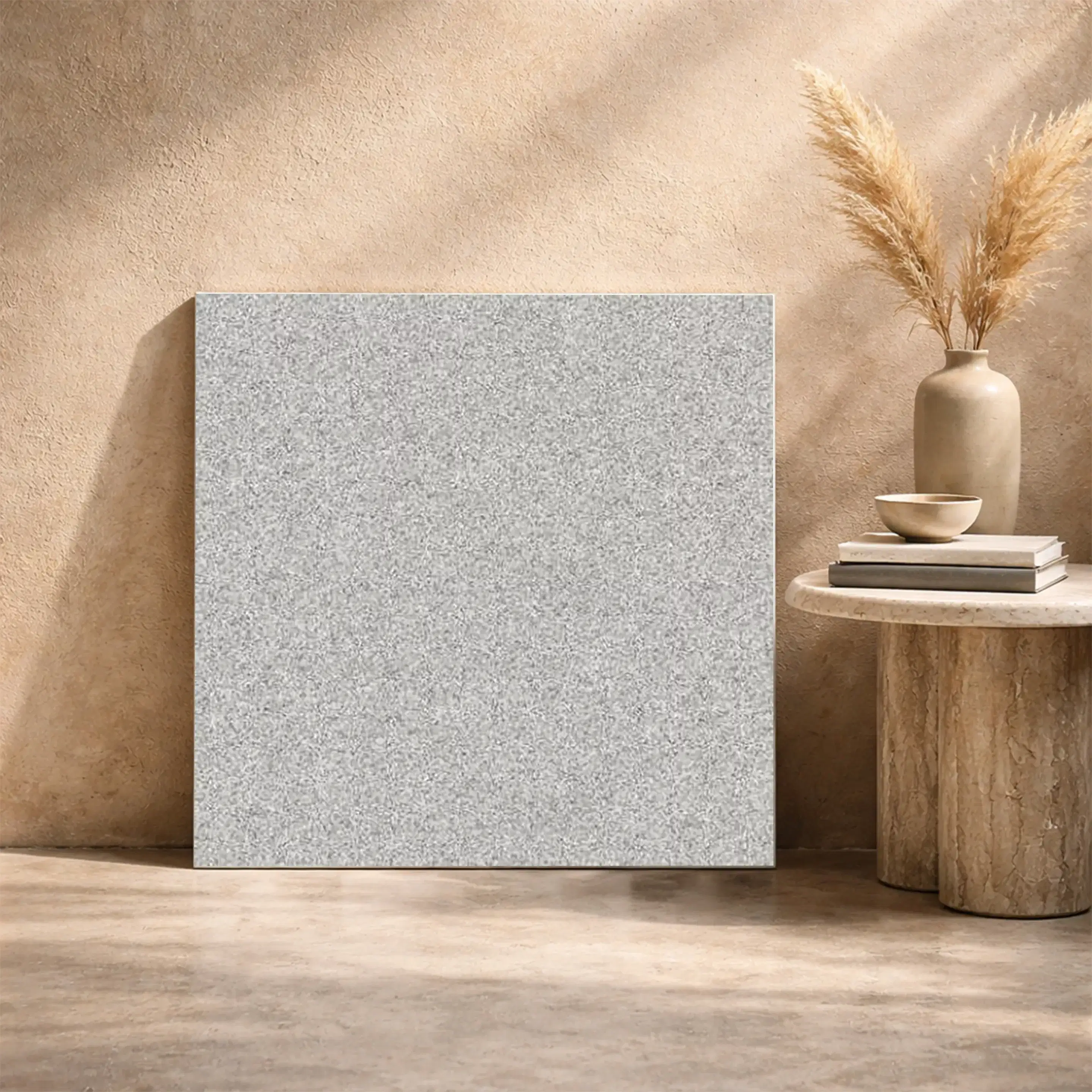 Genesis Pluto Plain Matt Full Body Vitrified 2x2 ft 9mm Tile | TL-53384-H-0