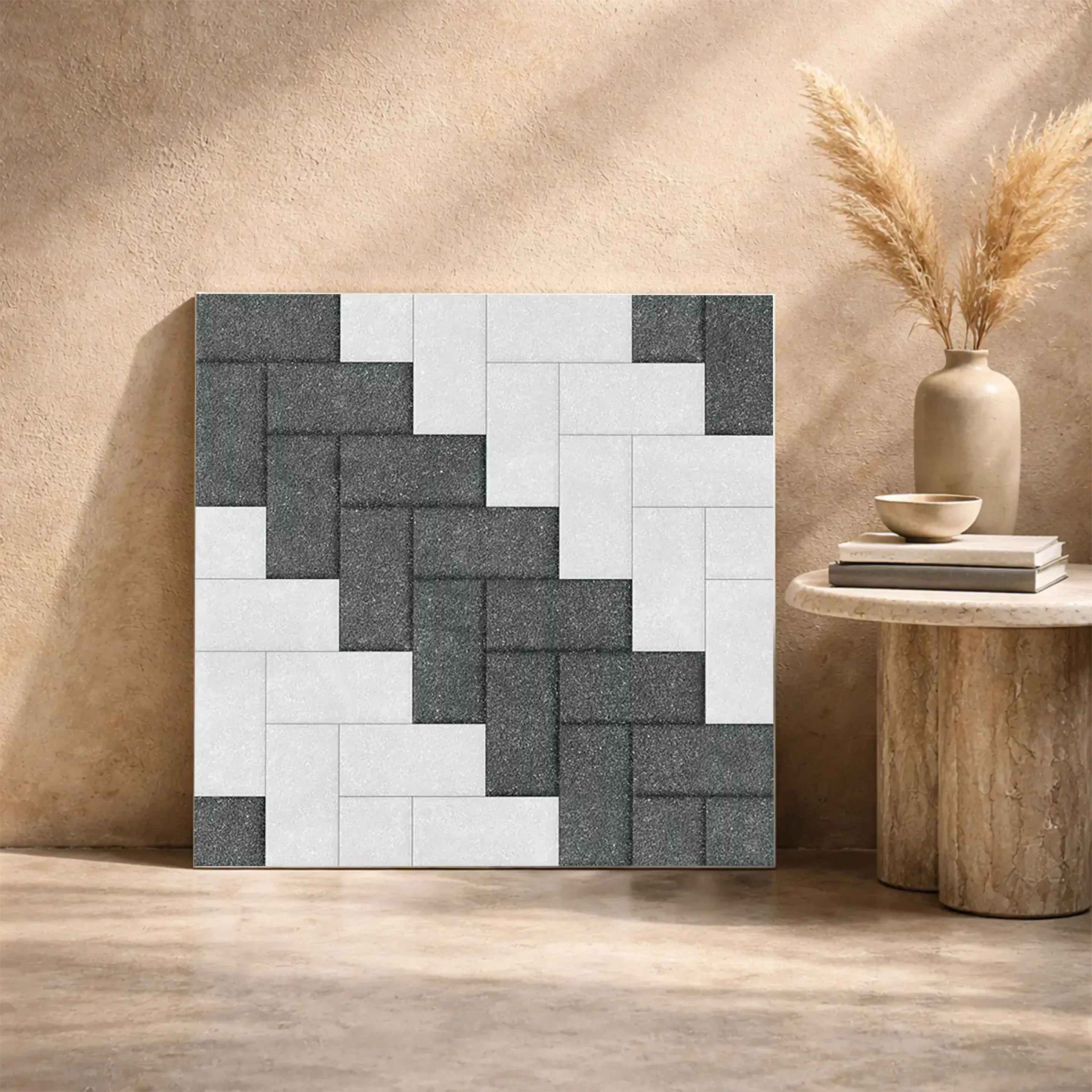 PAVER BRICK 01 Brick Pattern Outdoor 1.6x1.6 ft 11mm Parking Tile | TL-53522-A-0