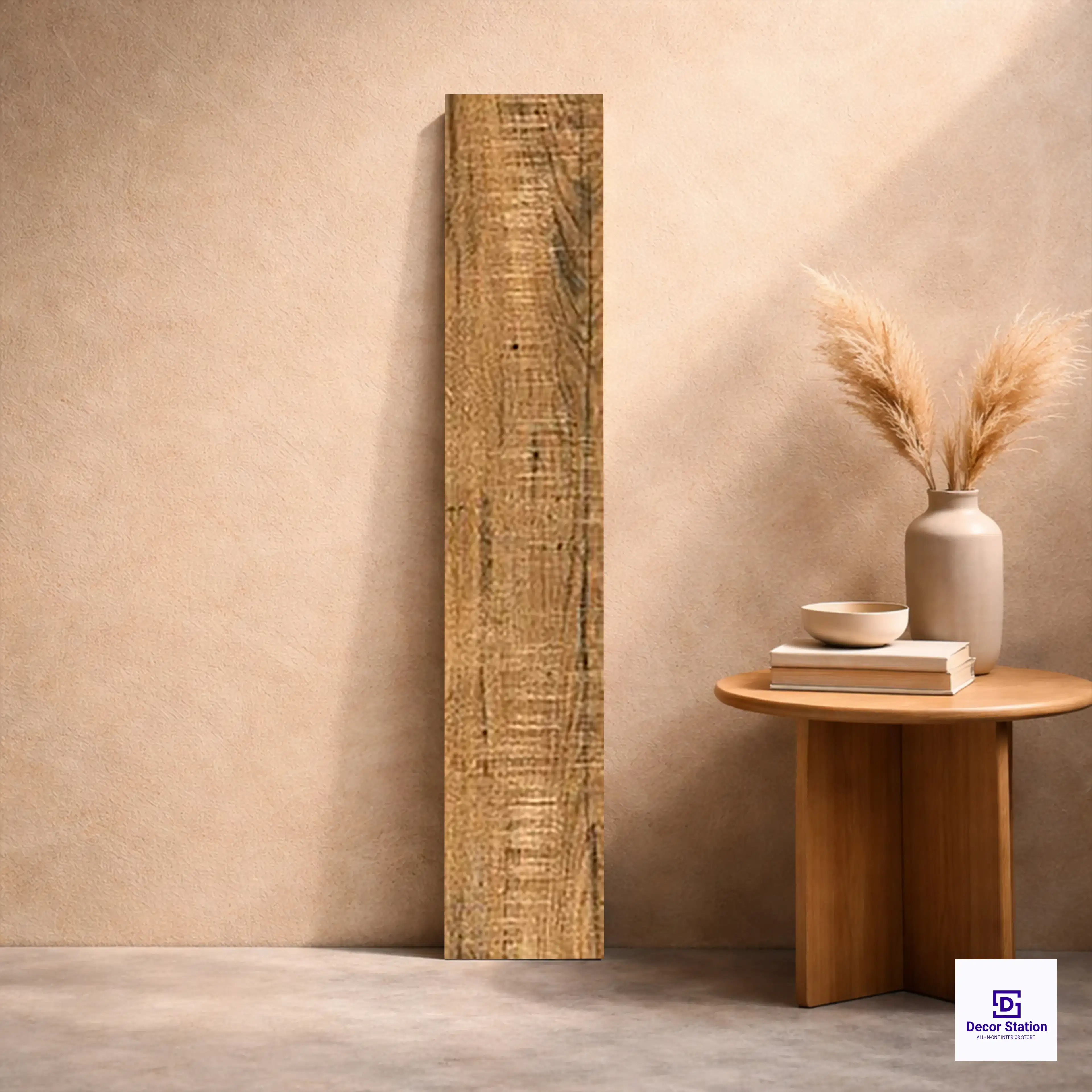 8070 Rustic Brown Wood Look Matt Ceramic Floor 200x1000 mm 8.5mm Plank Tile | TL-53856-A-0