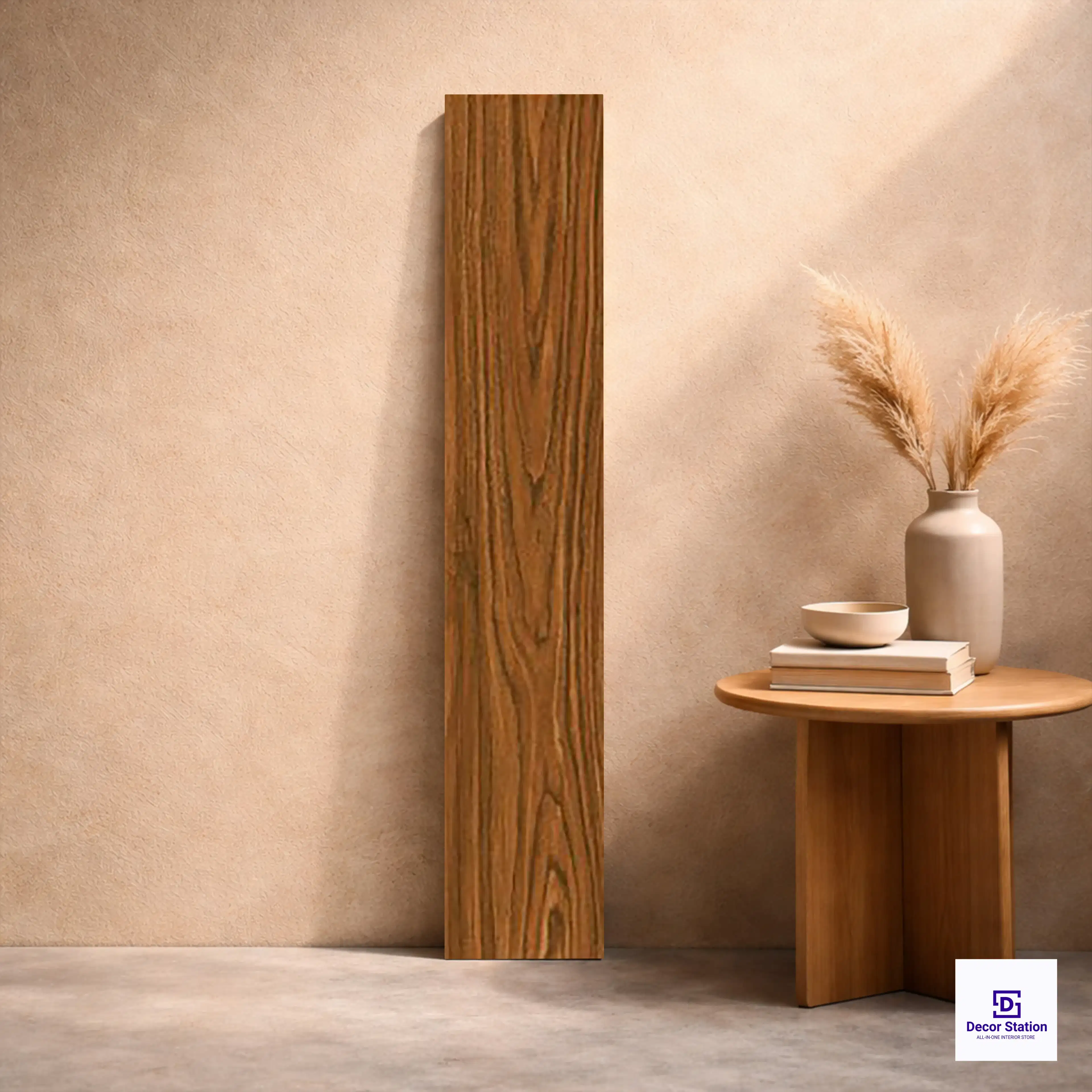 18320 Brown Wood Look Matt Ceramic Floor 200x1200 mm 8.5mm Plank Tile | TL-53855-B-0