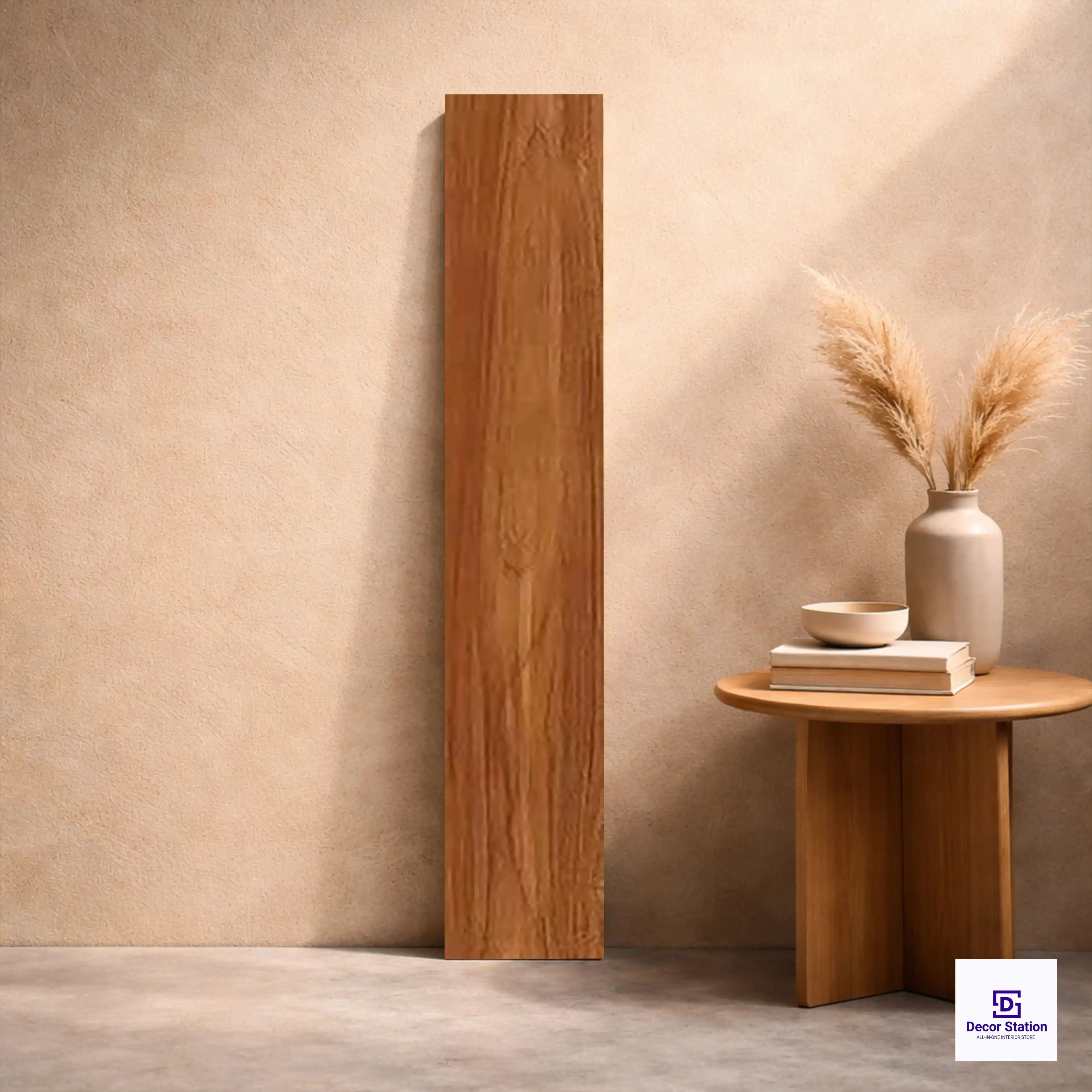 18010 Brown Wood Look Matt Ceramic Floor 200x1200 mm 8.5mm Plank Tile | TL-53855-C-0