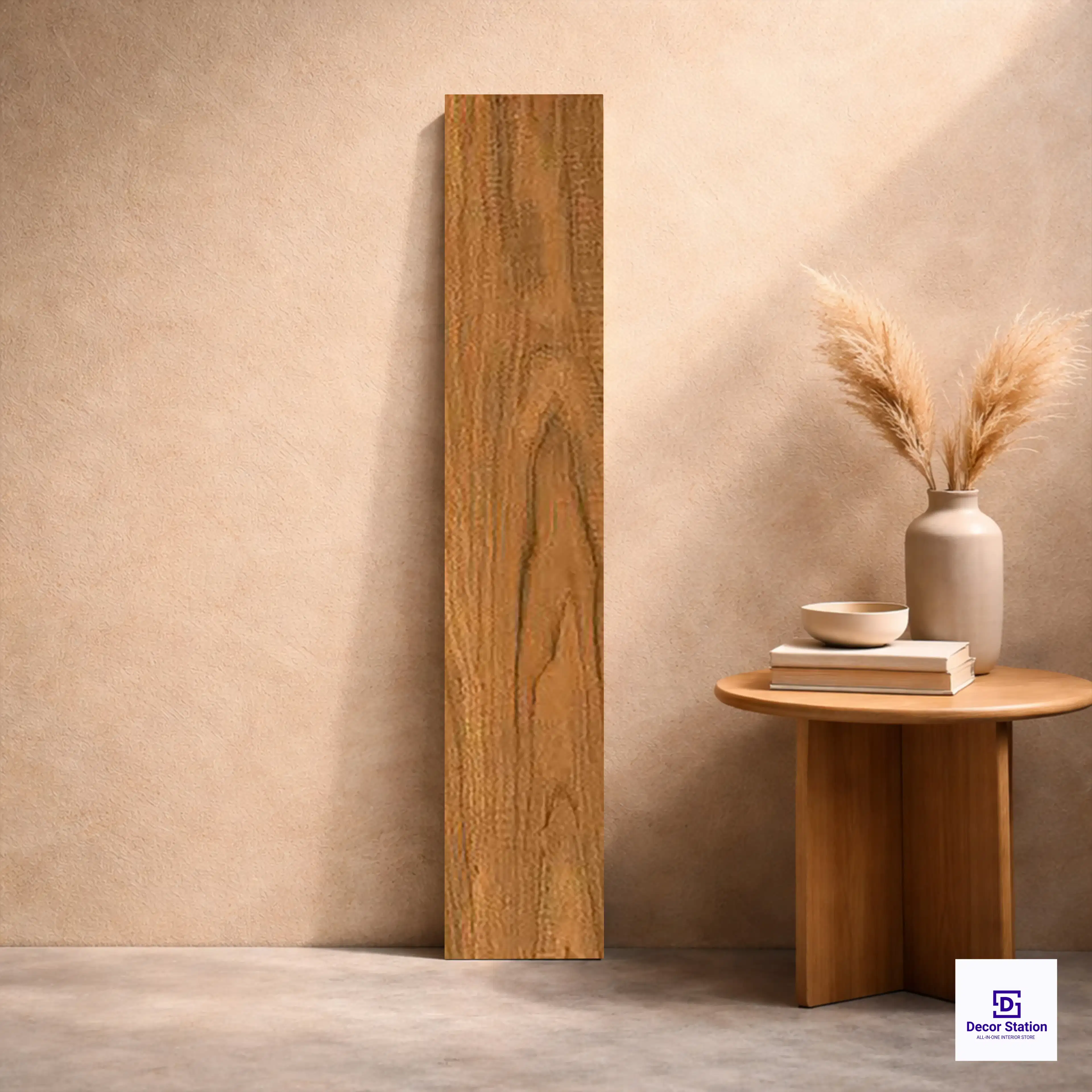 18518 Brown Wood Look Matt Ceramic Floor 200x1200 mm 8.5mm Plank Tile | TL-53855-G-0