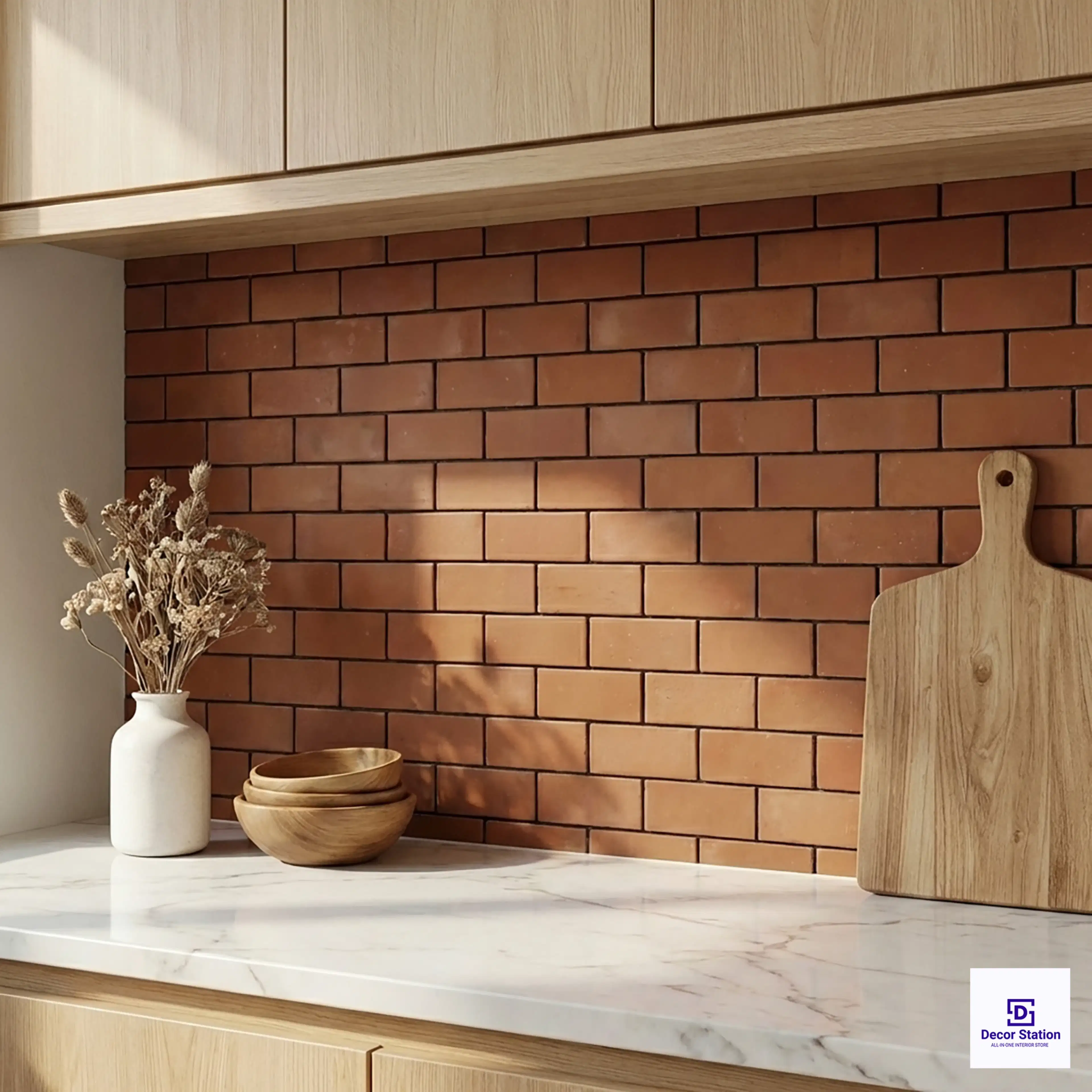 Subway Terracotta Stone Look Matt 0.15x0.5 ft 10mm tile | TL-53921-A-0