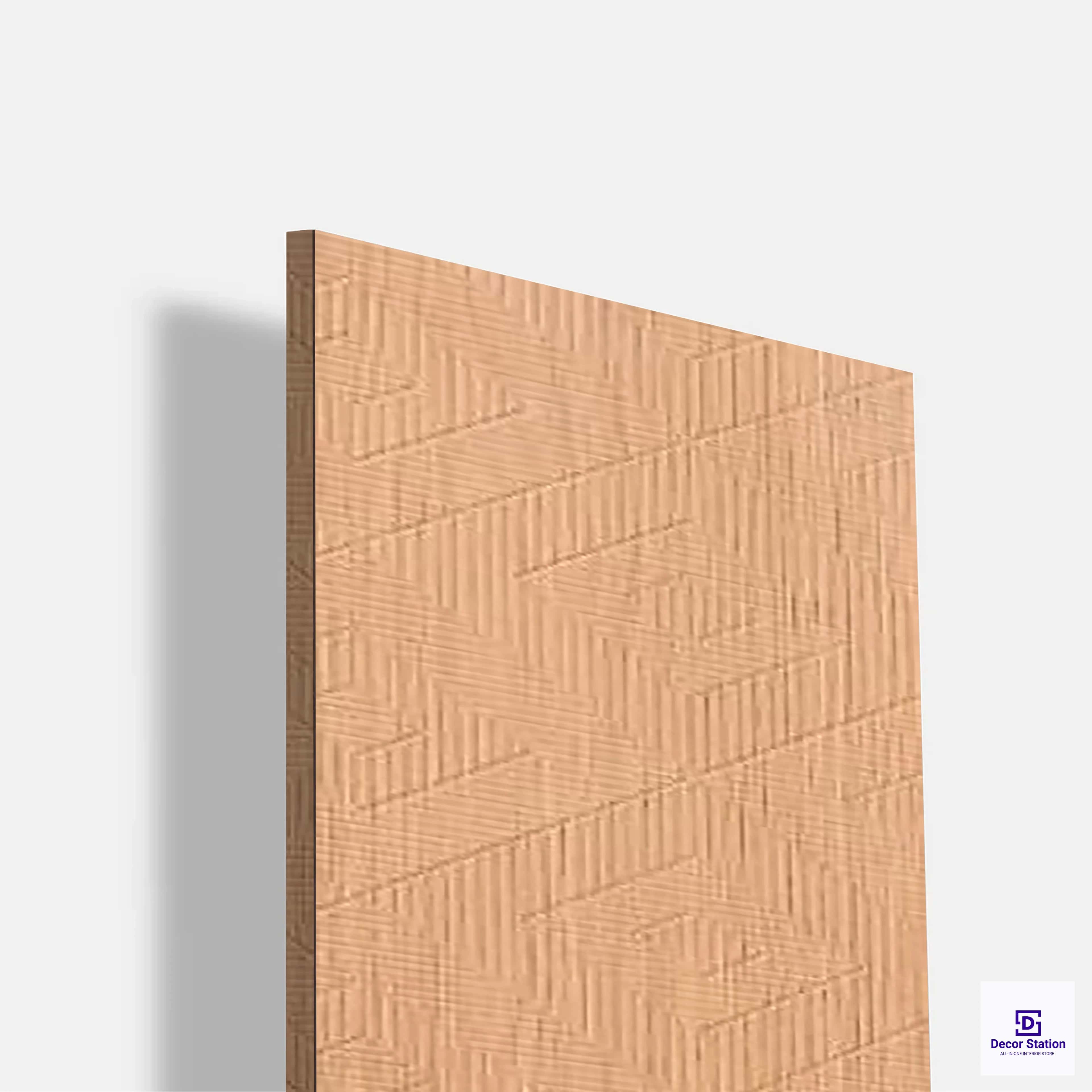 Texture 25-W28 Beige Geometric Laminate (8x4 Feet, 1mm) | LM-54239-A