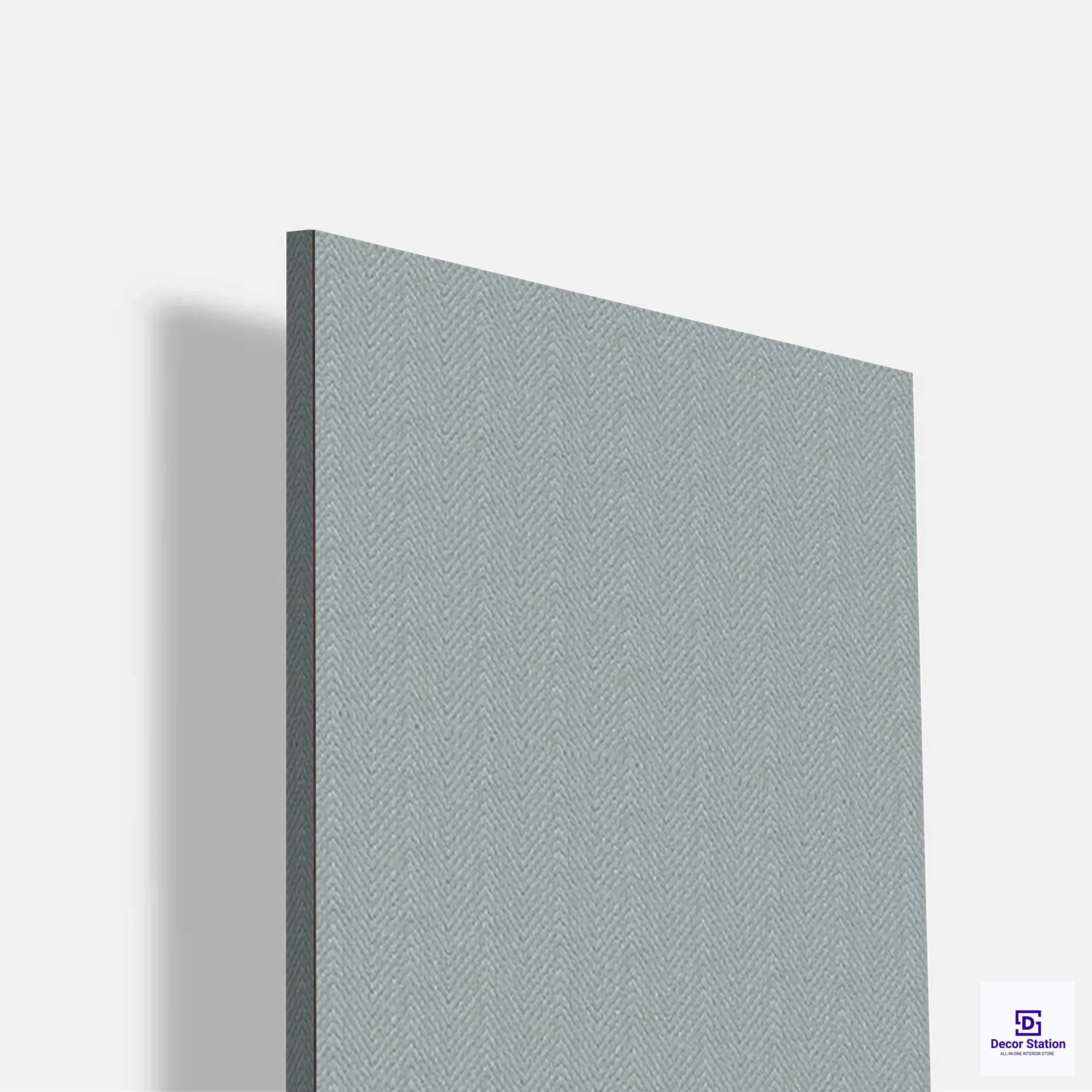 Texture CANE-326-$-2 Teal Herringbone Cane Laminate (8x4 Feet, 1mm) | LM-54276-A-0