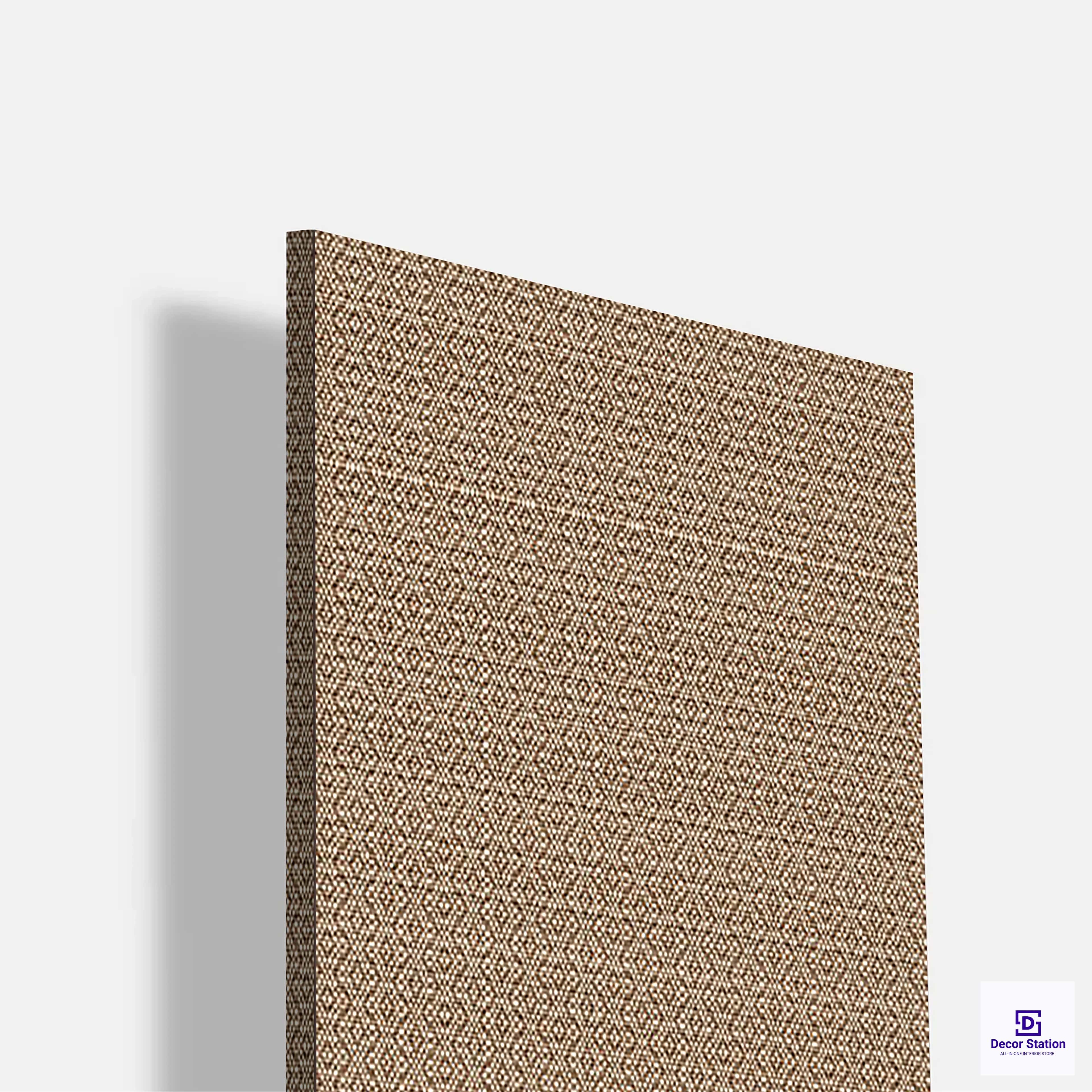Texture CANE-307-$-2 Brown Geometric Cane Pattern Laminate (8x4 Feet, 1mm) | LM-54288-A-0