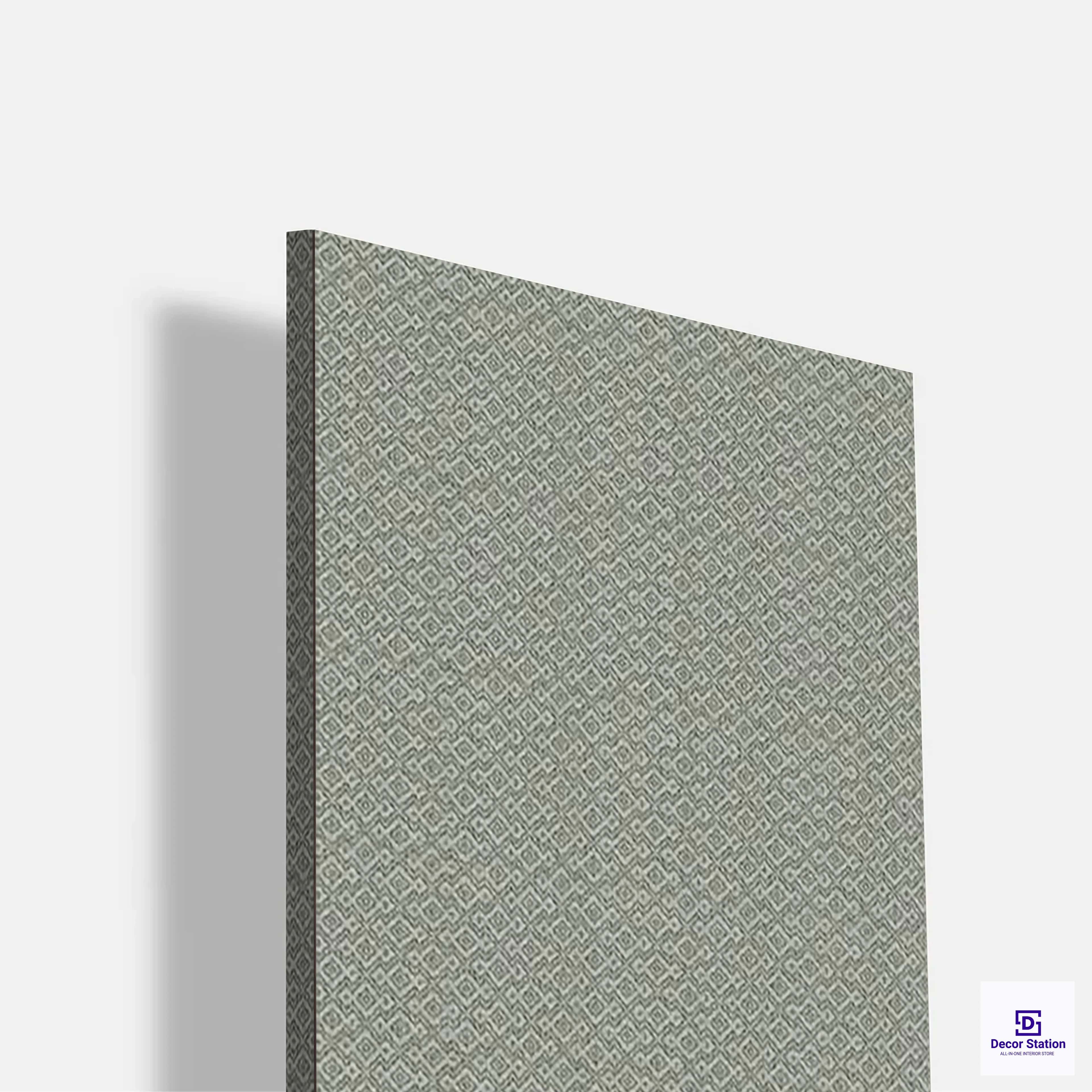 Texture CANE-327-$-2 Teal Geometric Cane Pattern Laminate (8x4 Feet, 1mm) | LM-54293-A-0