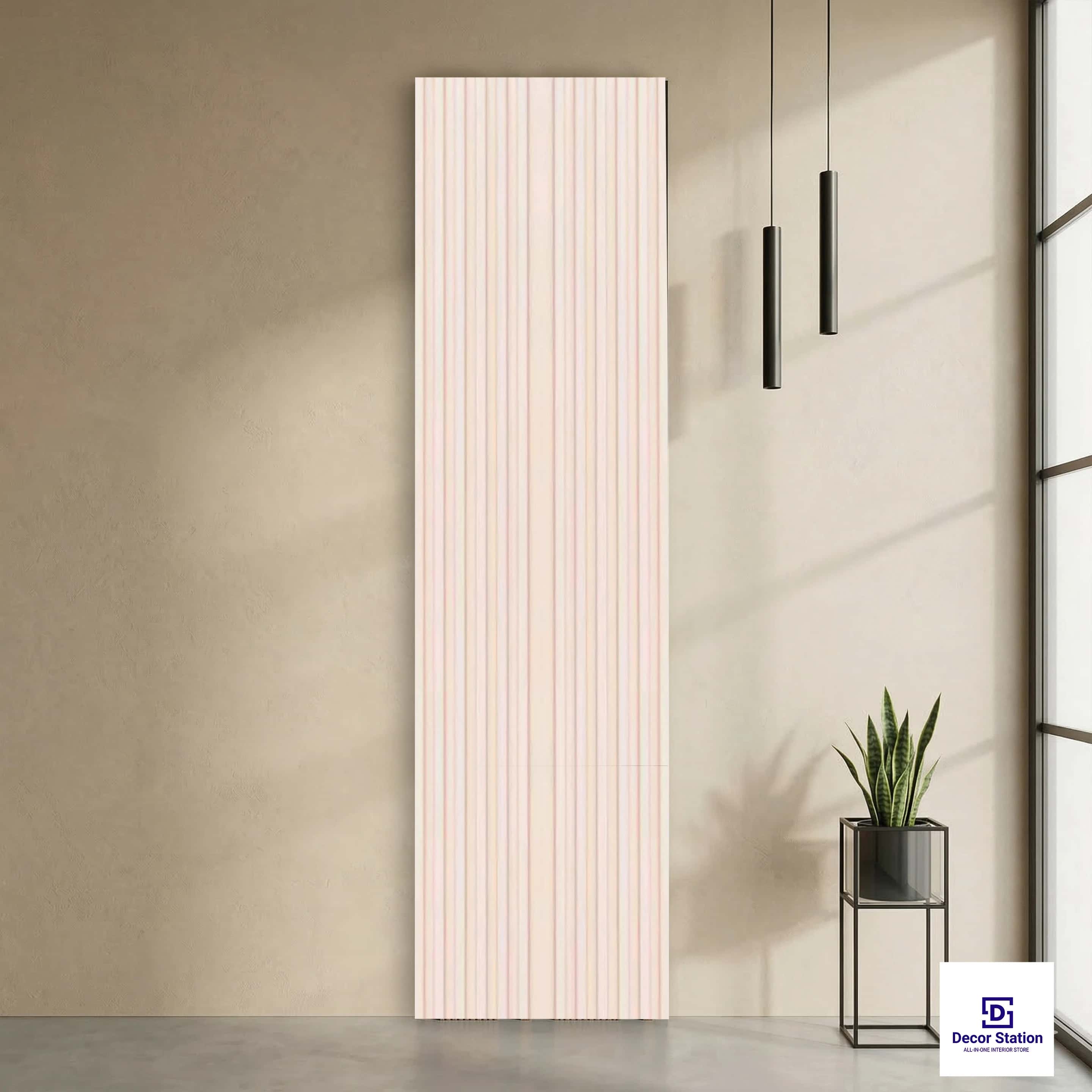MN-8463 Pink Solid Color Matte 8x0.3 ft 11mm Wall Panel | PN-53149-B-0