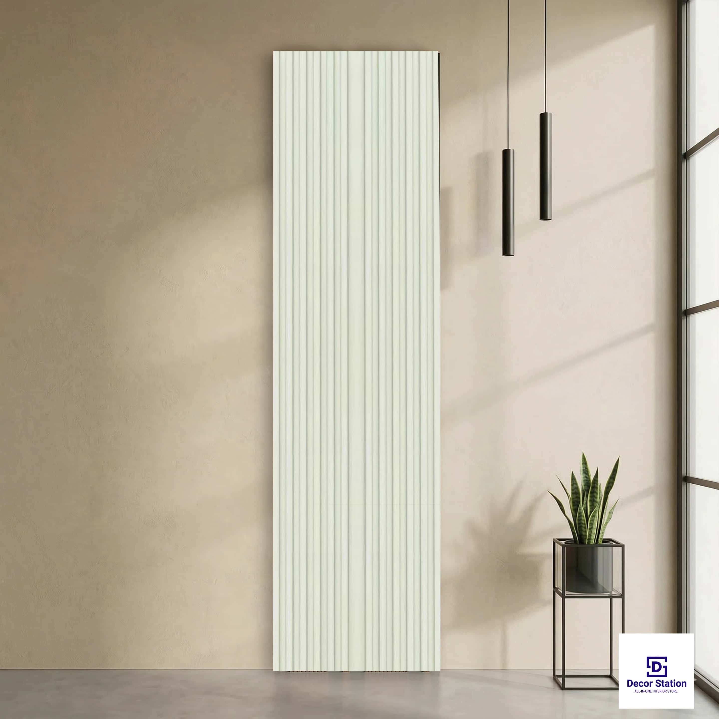 MN-8471 Light Green Solid Color Matte 8x0.3 ft 11mm Wall Panel | PN-53151-A-0