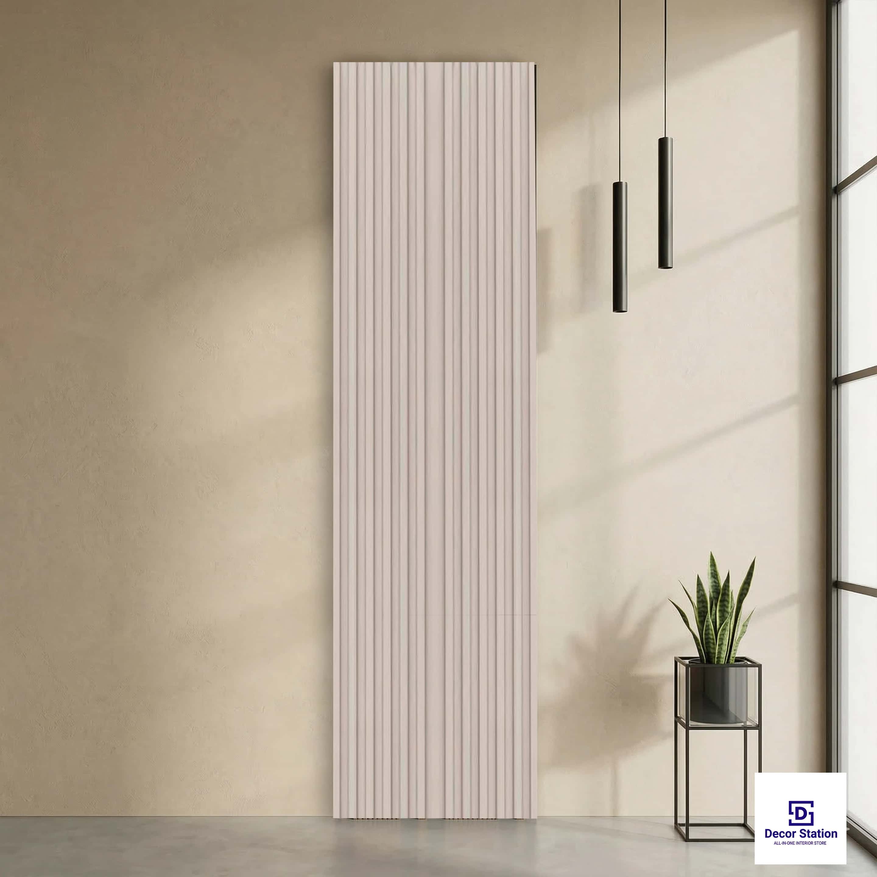 MN-8461 Wood Finish Beige Slim 8x0.33 ft 11mm Wall Panel | PN-53155-A-0
