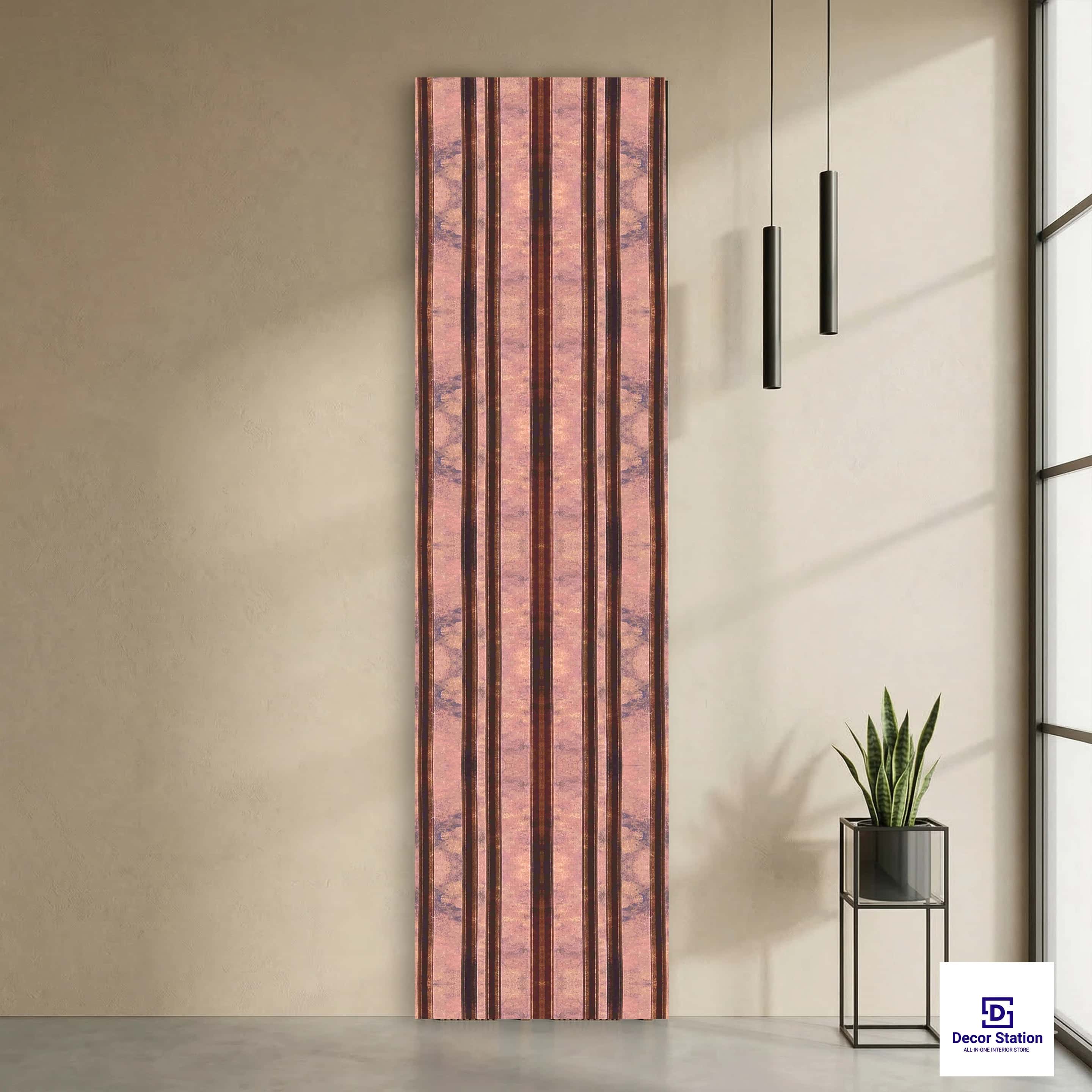 MN-8516 Brown Fluted Matte 8x0.41 ft 11mm Wall Panel | PN-53167-A-0
