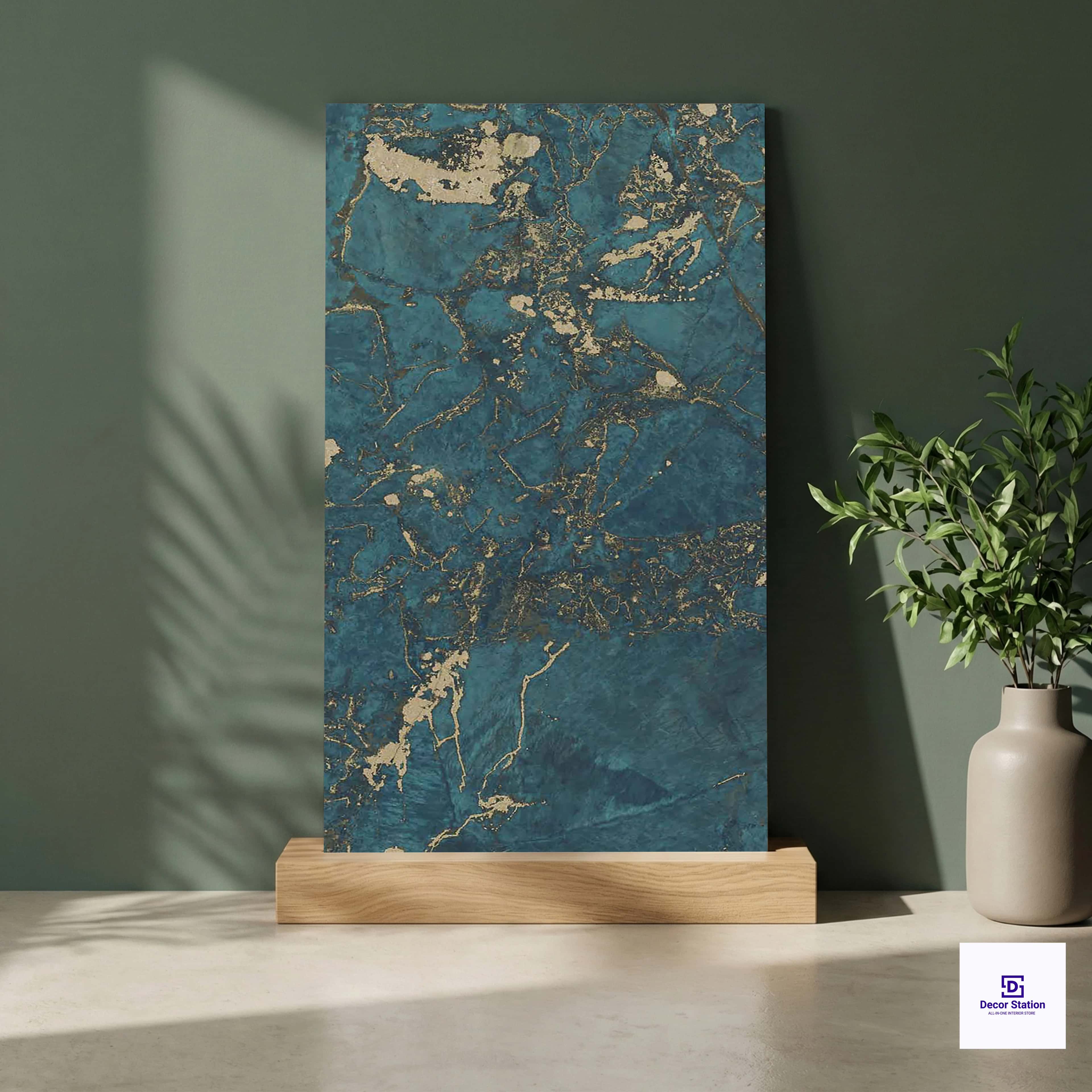 Ornate Marble Look Super High Gloss 2x4 ft 8mm tile | TL-52933-A