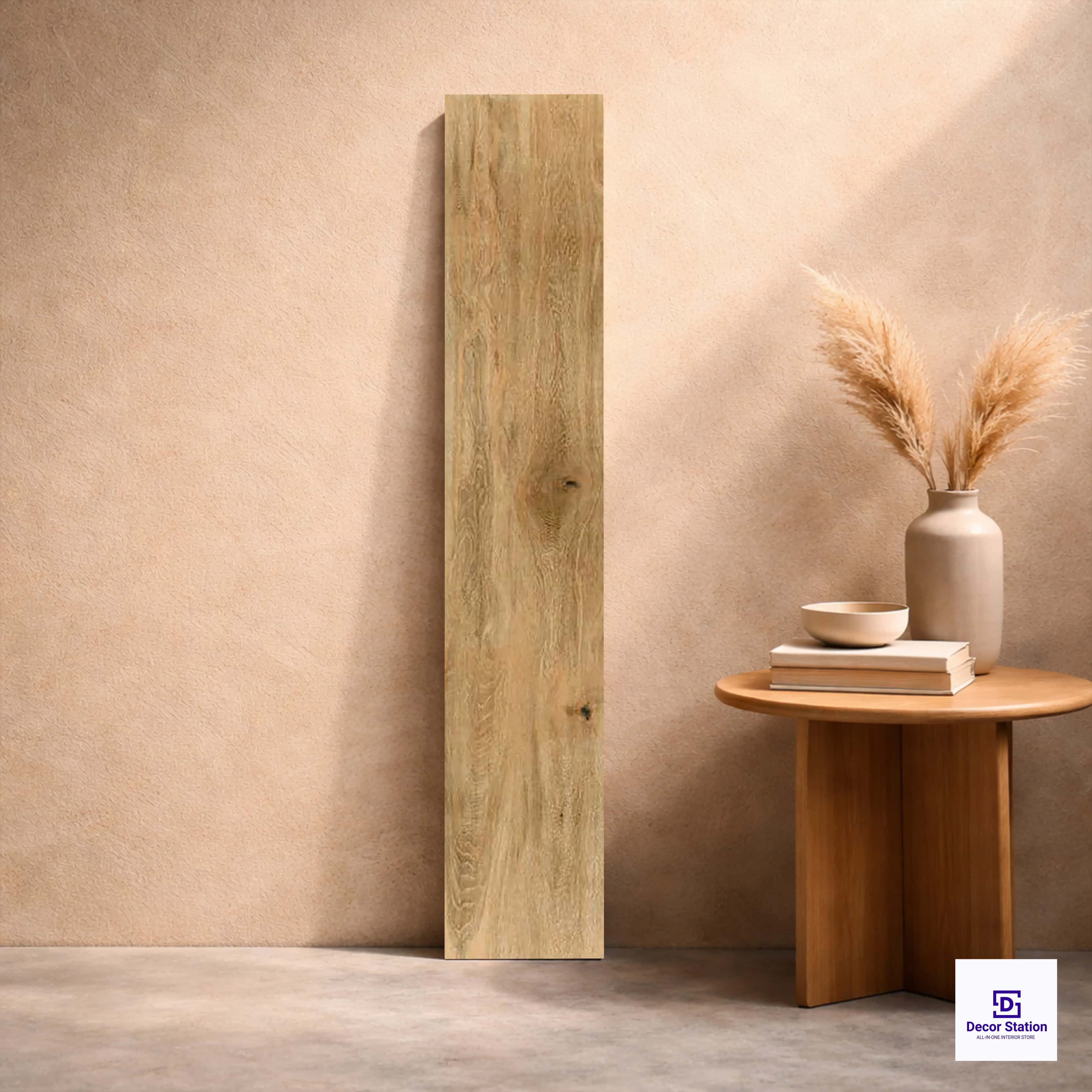1507 Brown Wood Look Matt Ceramic Floor 150x900 mm 8.5mm Plank Tile | TL-53867-A-0