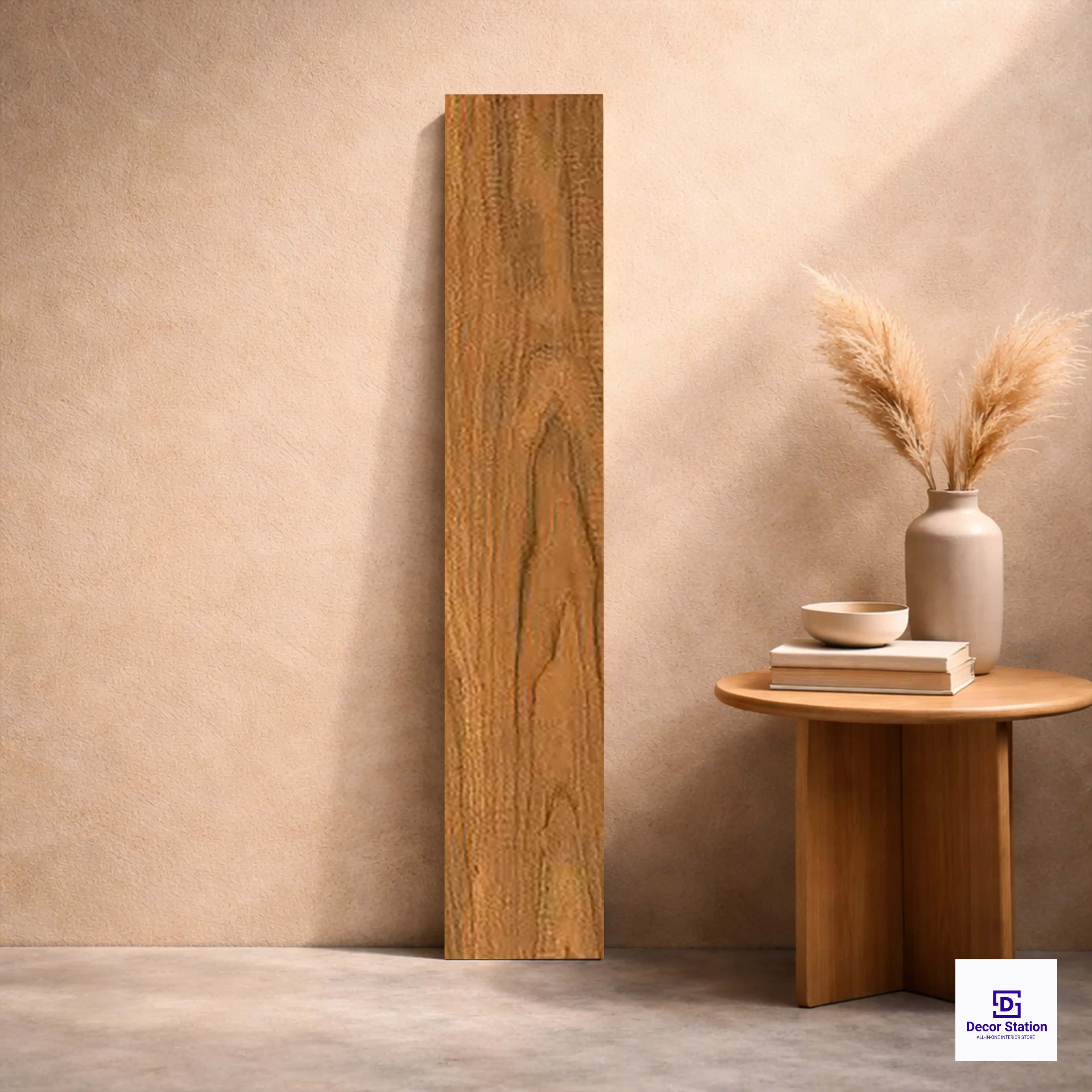 18518 Brown Wood Look Matt Ceramic Floor 200x1200 mm 8.5mm Plank Tile | TL-53855-G-0