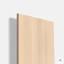 Matt Zenting Oak Crema wood laminate featuring a soft light beige oak grain texture with subtle natural wood patterns and a smooth elegant finish, ideal for wardrobes, cabinets, wall panels, modular furniture, and contemporary residential or commercial interior design applications