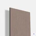 Elegant matte laminate featuring a soft Sapphire Crema tone with subtle textured grain, delivering a refined and contemporary look while ensuring durability, scratch resistance, and easy maintenance