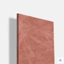 Matte Queens Land laminate featuring a warm terracotta stone texture with natural marble-like veins and subtle surface patterns, finished with a smooth matte surface, ideal for wardrobes, cabinets, wall panels, and modern interior furniture designs