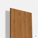 Matte Marfil wood laminate featuring a warm golden oak tone with natural wood grain texture and a smooth matte finish, ideal for wardrobes, cabinets, wall panels, and modern interior furniture applications