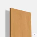 Super matte Crust Ash laminate featuring a warm light oak-toned wood grain texture with subtle natural patterns and an ultra-smooth low-sheen finish, ideal for wardrobes, cabinets, wall panels, and refined modern interior furniture designs.