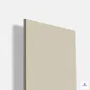 Solid beige laminate panel smooth modern interior wall cladding and modular furniture surface finish