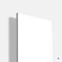 Smooth cream white laminate wall panel sheet for modern residential and commercial interiors