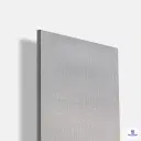 Matte CANE-309-$-2 Light Grey Solid Fabric Texture Laminate (8x4 Feet, 1mm) | LM-54261-B | mockup image