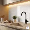 Light white marble look high gloss wall tile with subtle natural veining for modern interiors