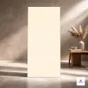 Full body matt vitrified tile featuring a subtle flake-speckled texture in a soft beige tone, designed to create a clean and elegant surface while offering excellent durability, easy maintenance, and long-lasting performance