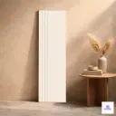 Step Up Beige Plain Matt Full Body Vitrified 1x4 ft 12.5mm Tile | TL-53428-A | mockup image