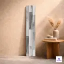 18327 Grey Patchwork Wood Look Matt Ceramic Floor 200x1200 mm 8.5mm Plank Tile | TL-53855-D | mockup image