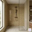 GMT-222 Multi-Colour Grid-Style Glass Mosaic 1x1 ft 4mm tile | TL-53965-C | application image