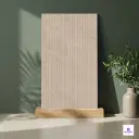 Austin Almond Stripp Marble Look Carving Matt Porcelain 2x4 ft 8.5mm tile | TL-53999-A | mockup image