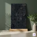 Decor Royal Onyx Black Onyx Look Carving Matt Porcelain 2x4 ft 8.5mm tile | TL-54017-A | mockup image