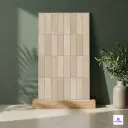 Subway Beige Decor Patterned Matt Porcelain 2x4 ft 8.5mm tile | TL-54042-A | mockup image