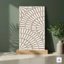 Cement Bricks Brown Pattern Matt Vitrified 2x4 ft 9mm tile | TL-54065-A | mockup image