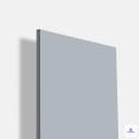 Modern matte grey decorative laminate sheet for interior wall panels and cabinetry