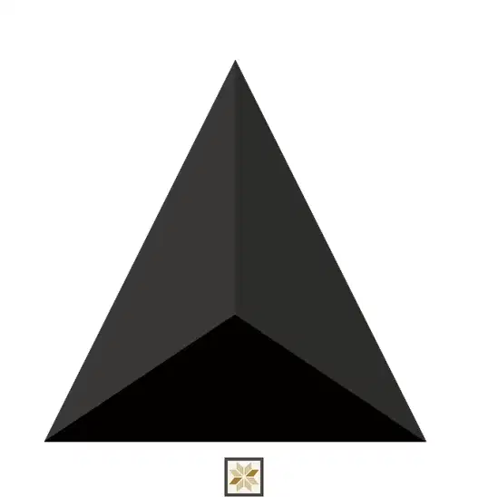 Modern 3D Look Black Lexus Wall Panel (0.64x0.56 ft | 38 mm)-0